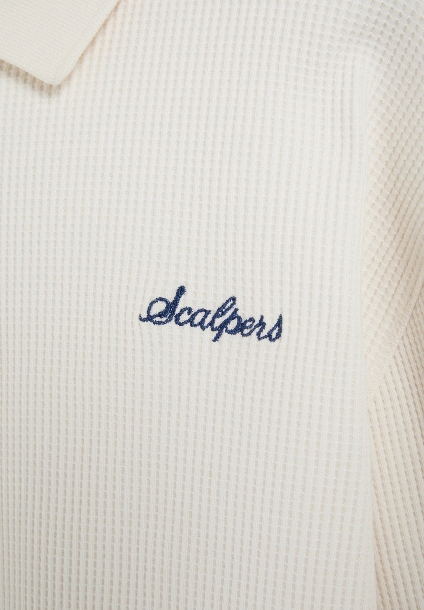 FELPA STILE POLO WAFFLE