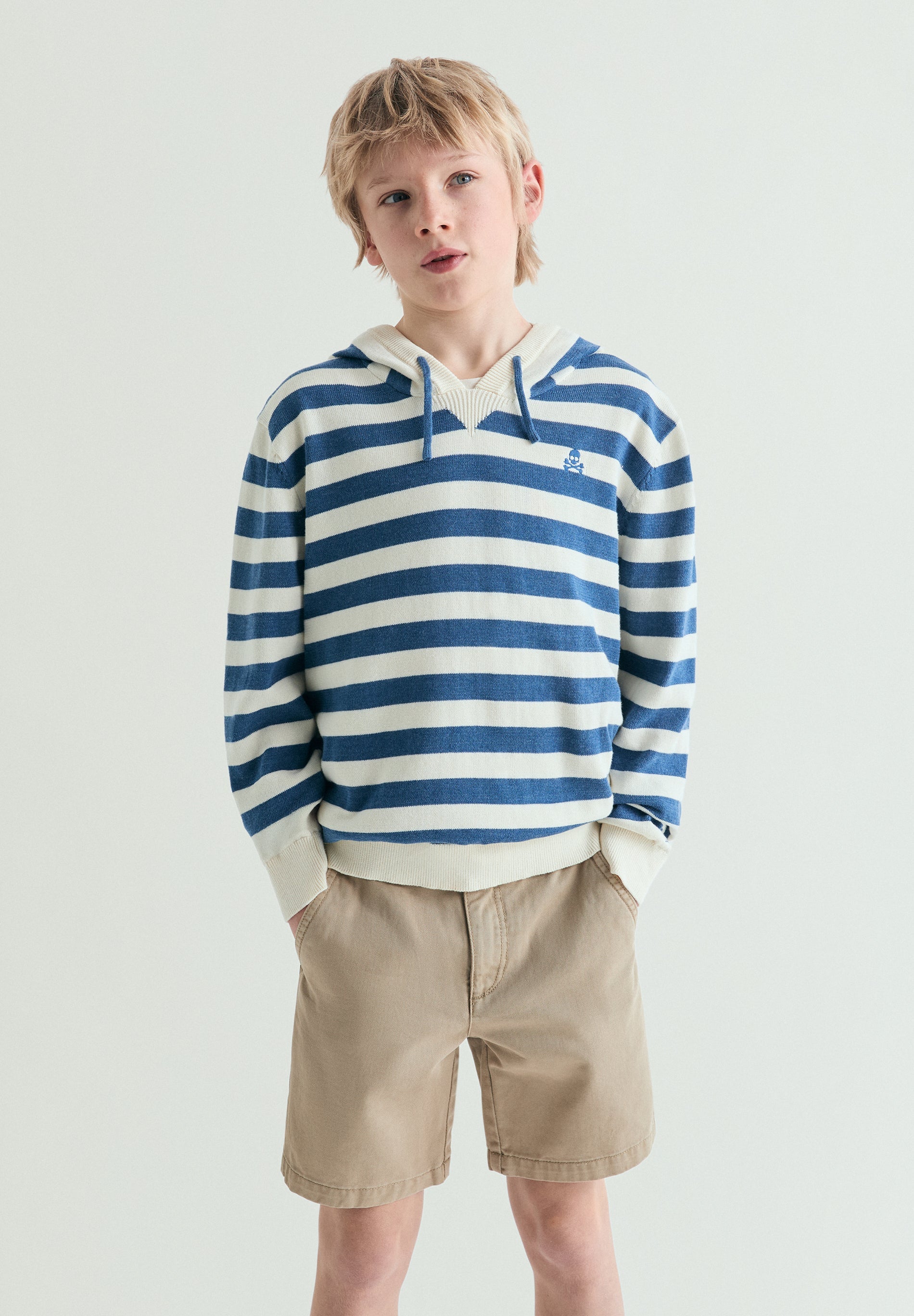 STRIPED HOODIE
