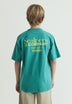 T-SHIRT COTON COUPE DROITE