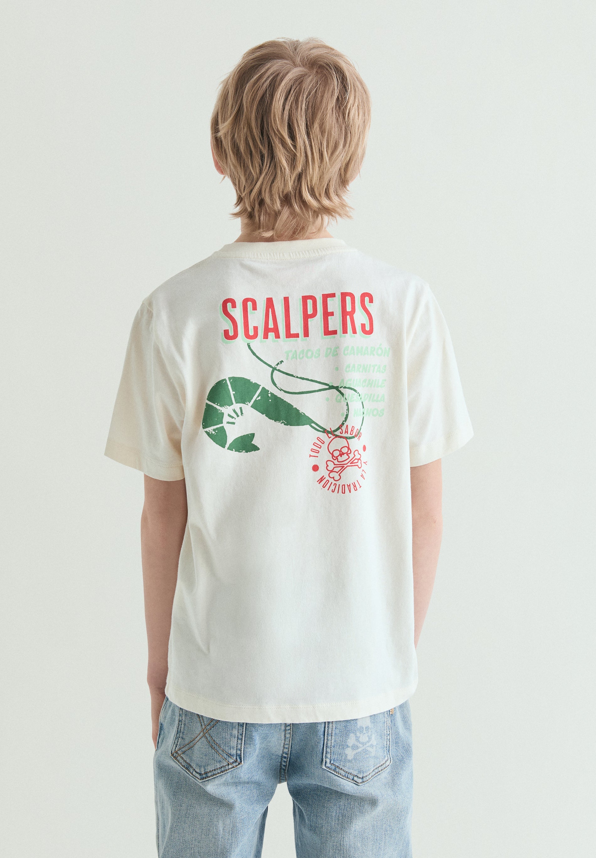 T-SHIRT IMPRIMÉ CONTRASTANT