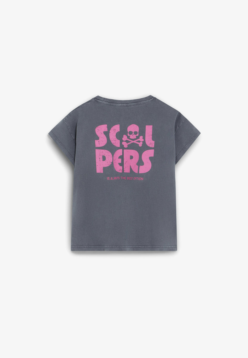 CAMISETA ESTAMPADA CONTRASTE - Scalpers