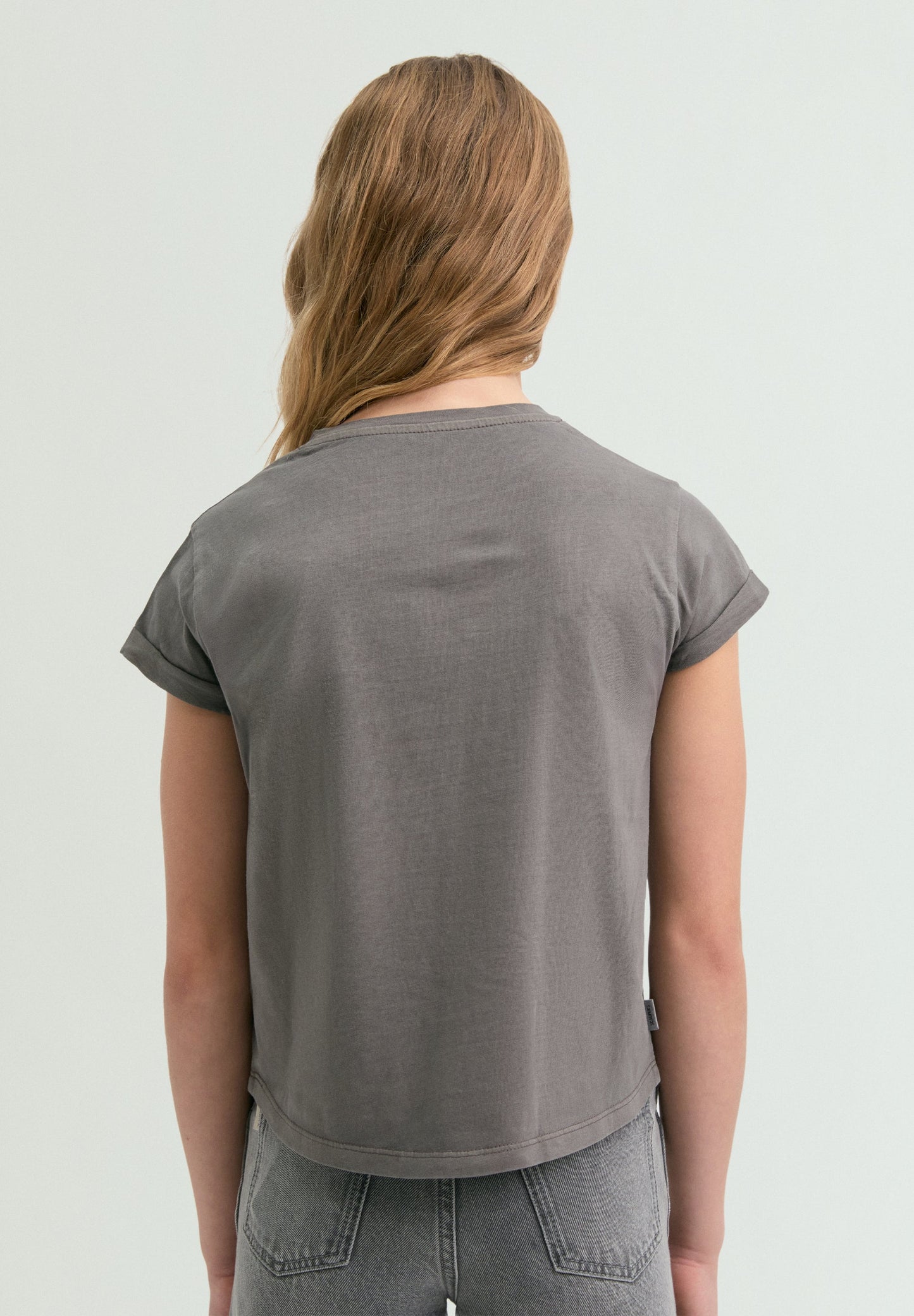 T-SHIRT MIT STRASS-PRINT