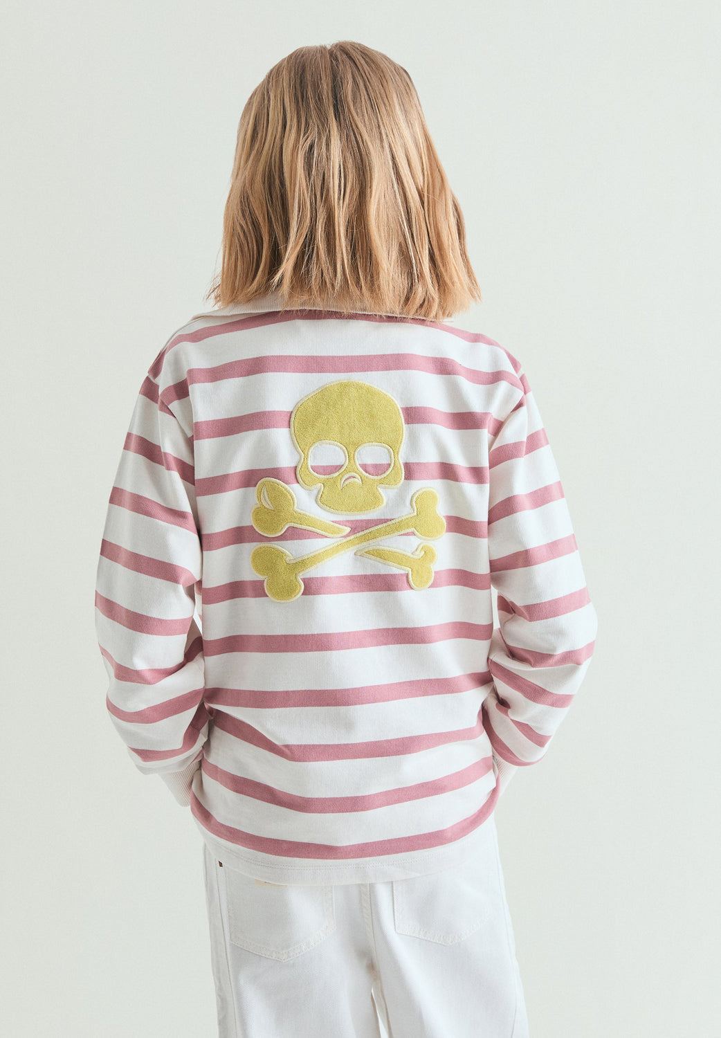 SUDADERA CUELLO ALTO RAYAS - Scalpers