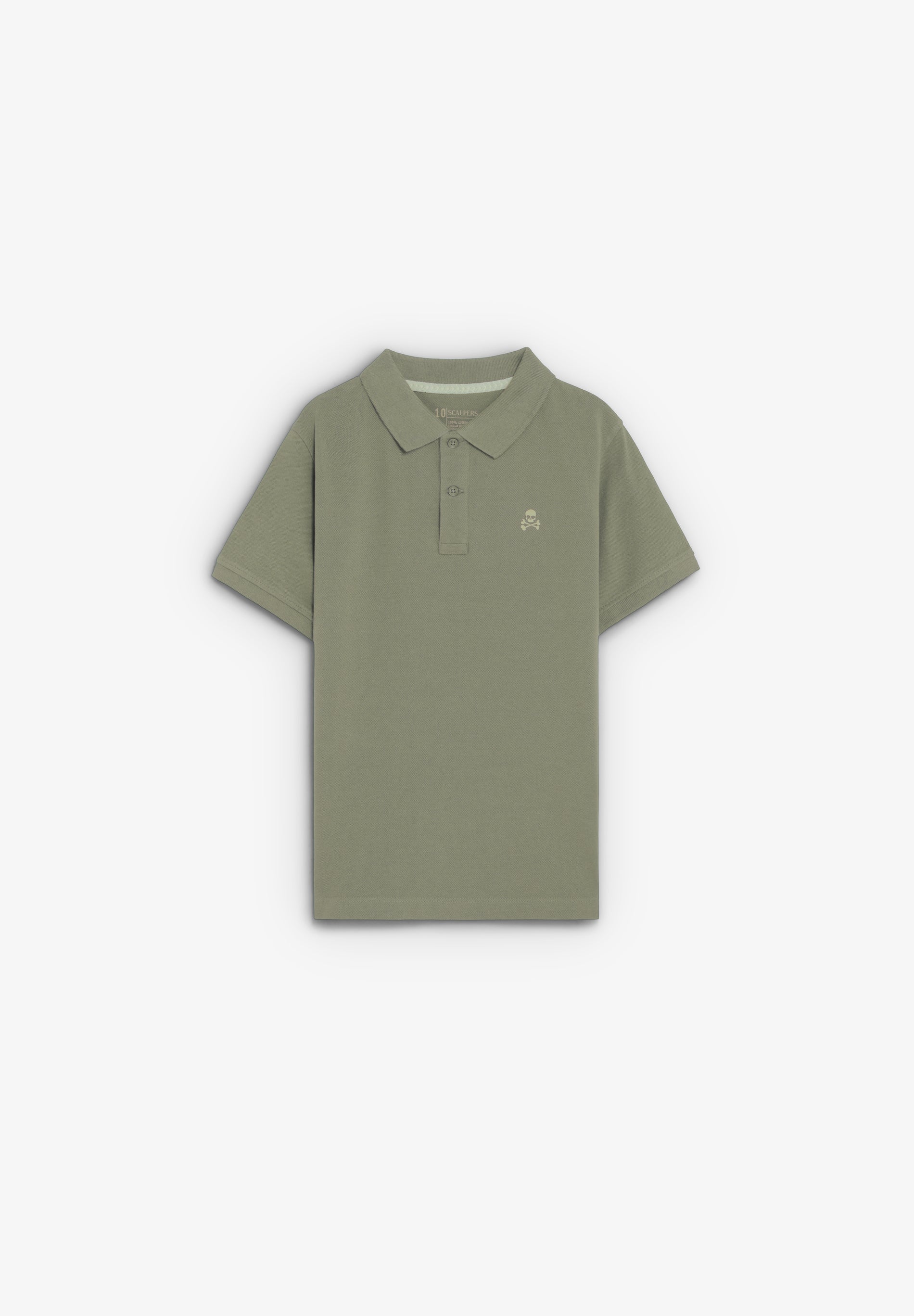BASIC-POLOSHIRT MIT TOTENKOPF