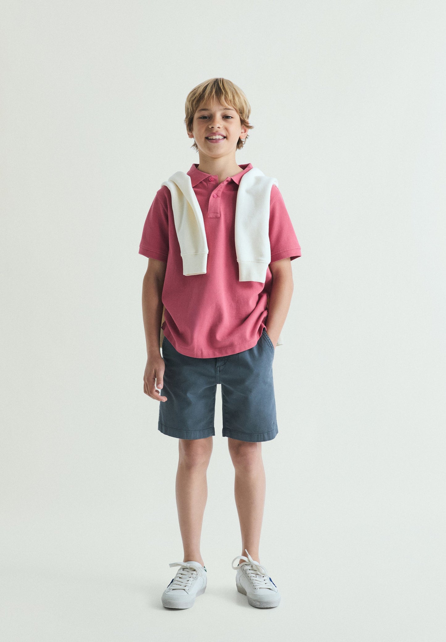 BASIC POLO SHIRT WITH SKULL
