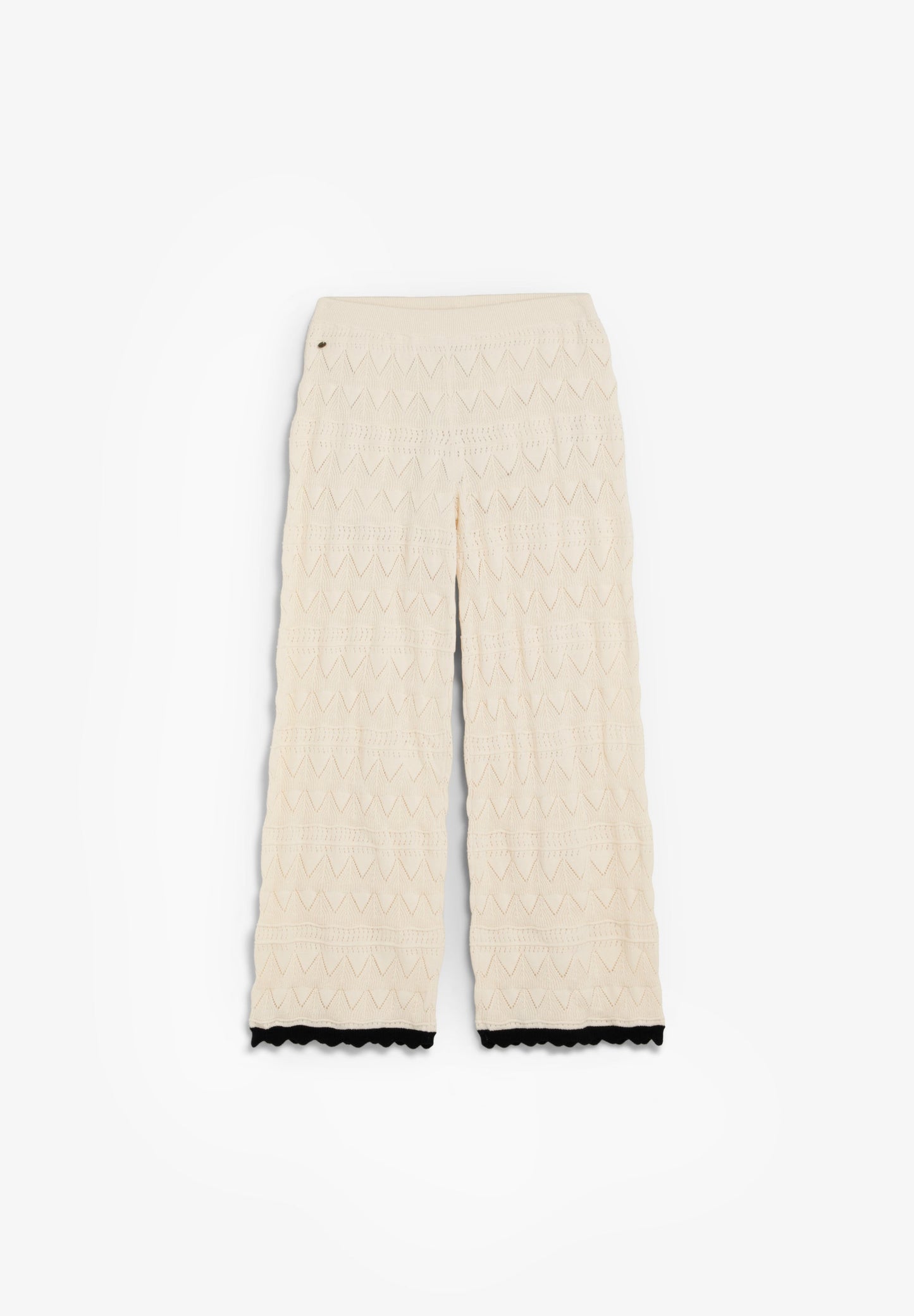 STRICKHOSE MIT LOCHMUSTER