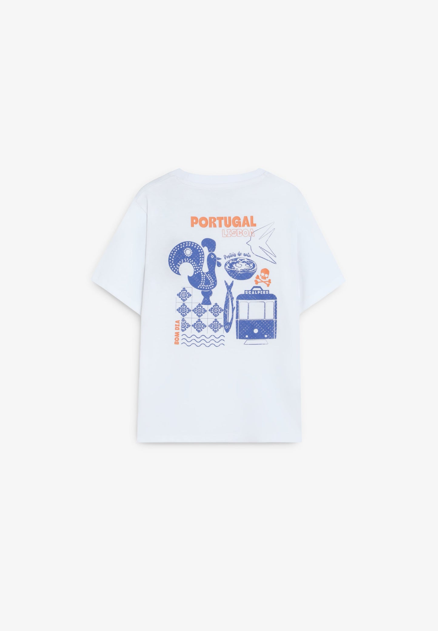 T-SHIRT MIT PORTUGAL-PRINT