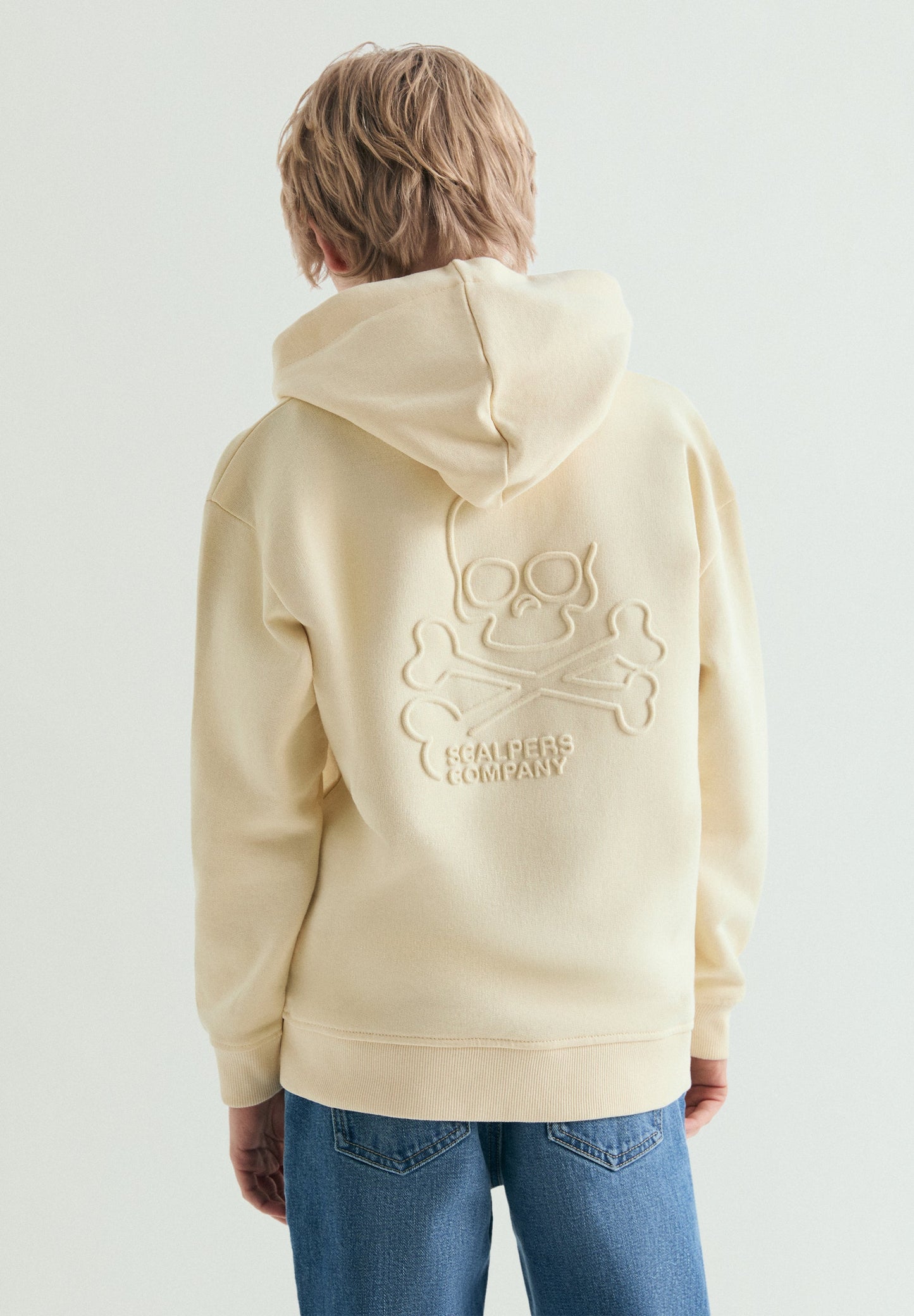 HOODY MIT KAPUZE UND TOTENKOPF