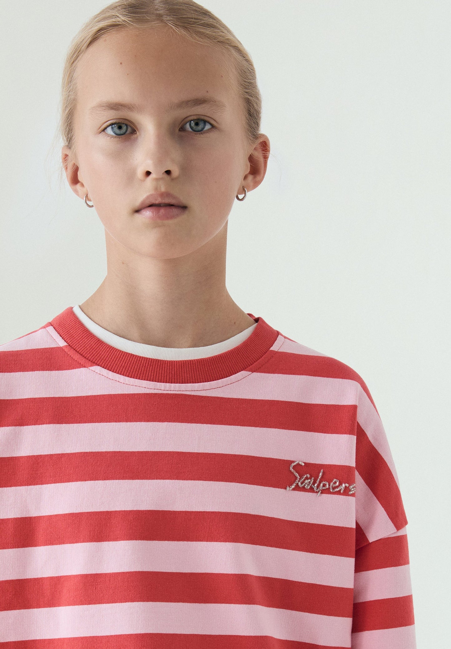 RELAXED STRIPED SWEATSHIRT