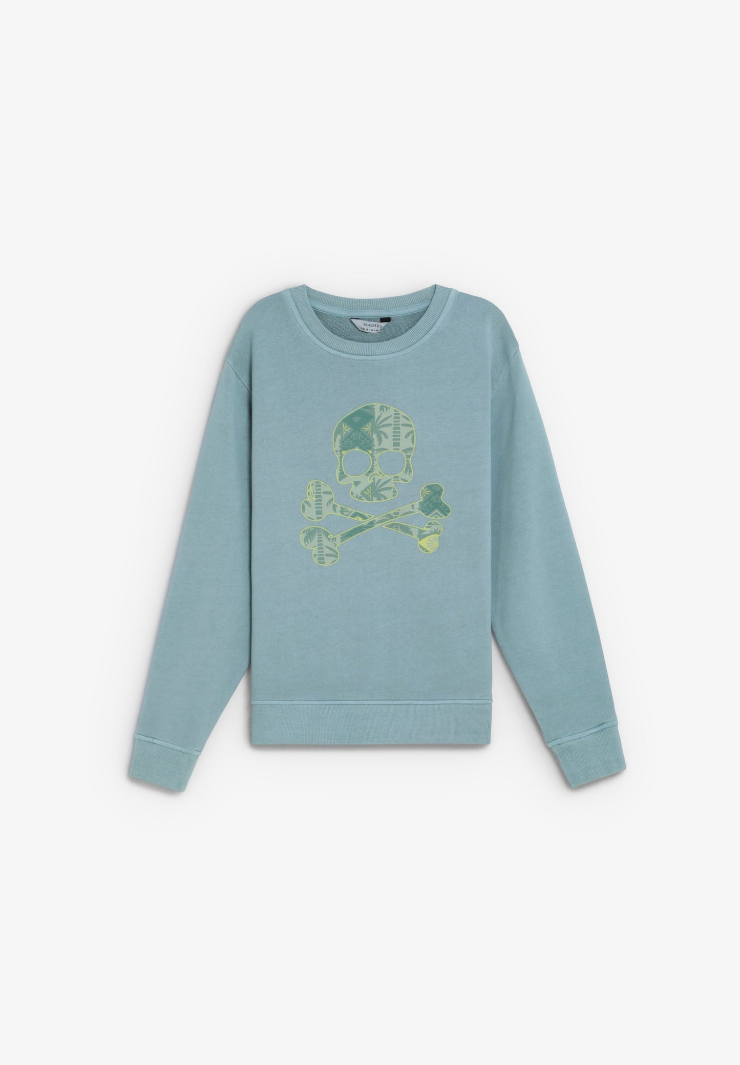 PRINTED SKULL HOODIE