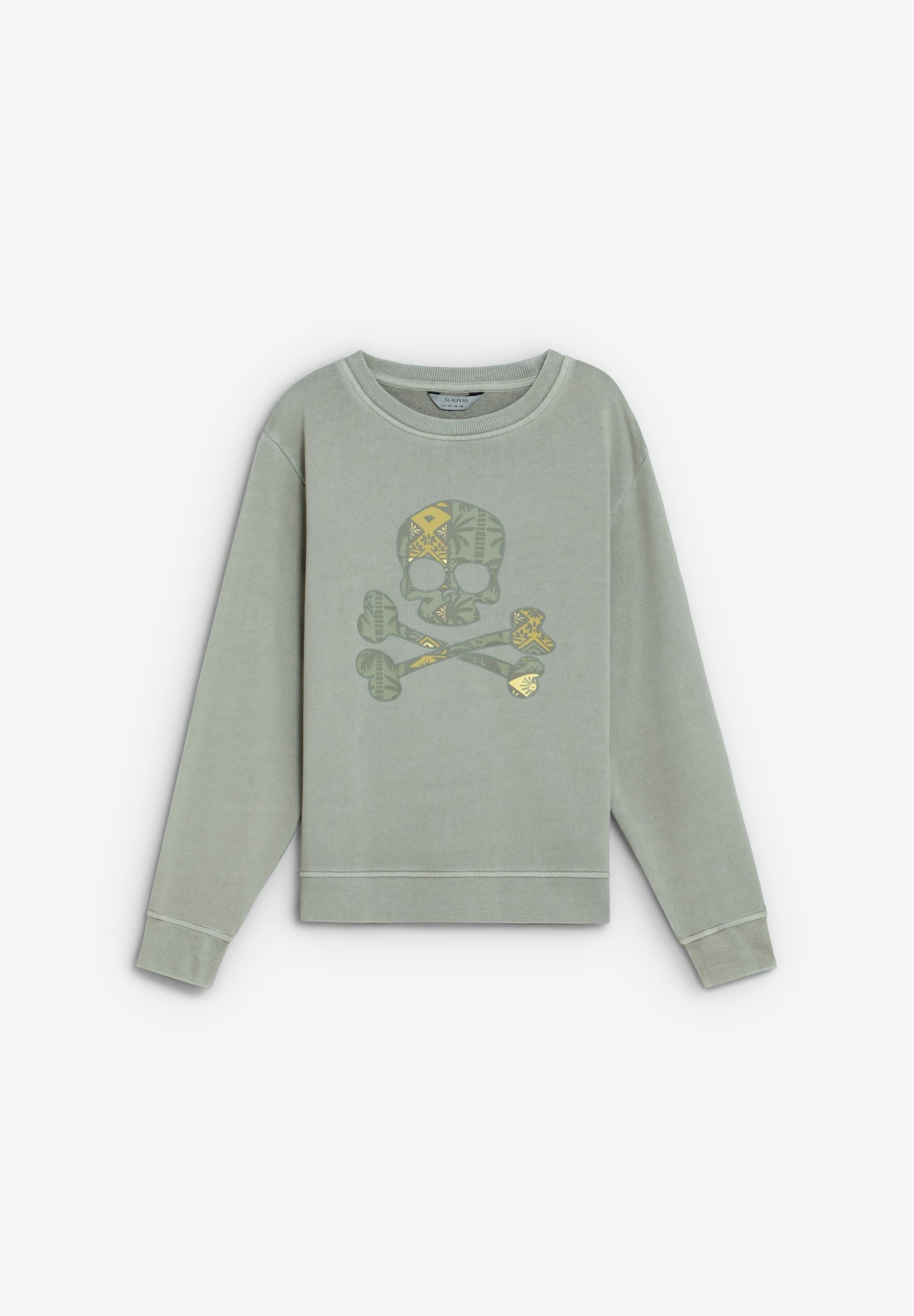 PRINTED SKULL HOODIE