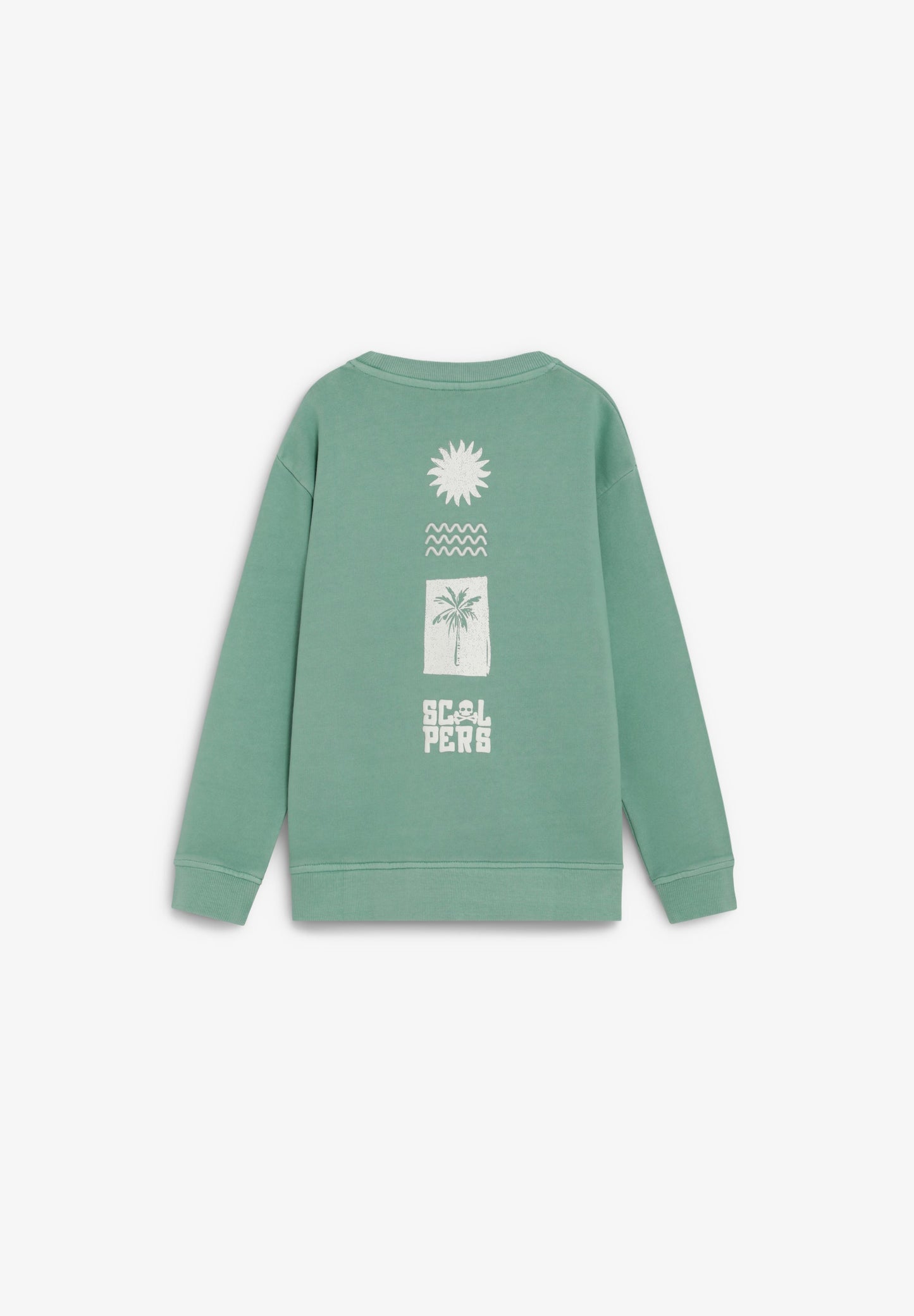 PALM PRINT SWEATSHIRT