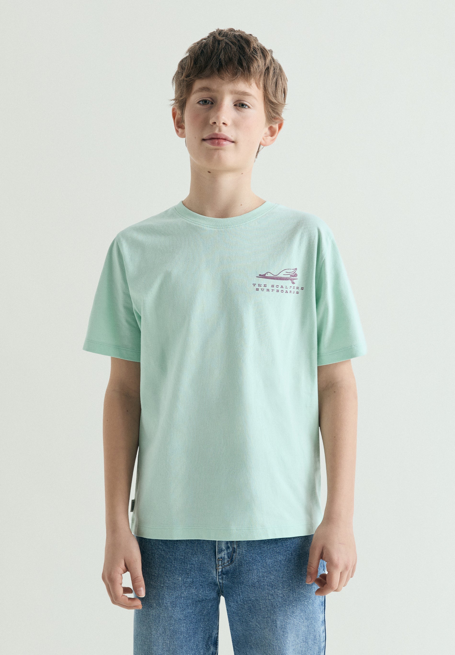 THE SURFING GOOSE PRINT T-SHIRT