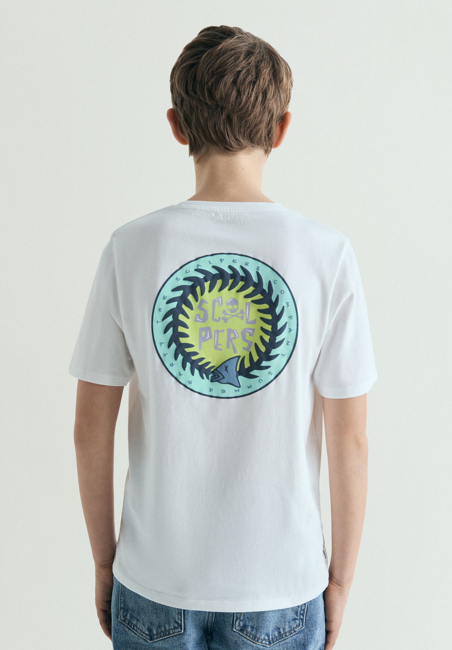 T-SHIRT MIT COOLER-PRINT
