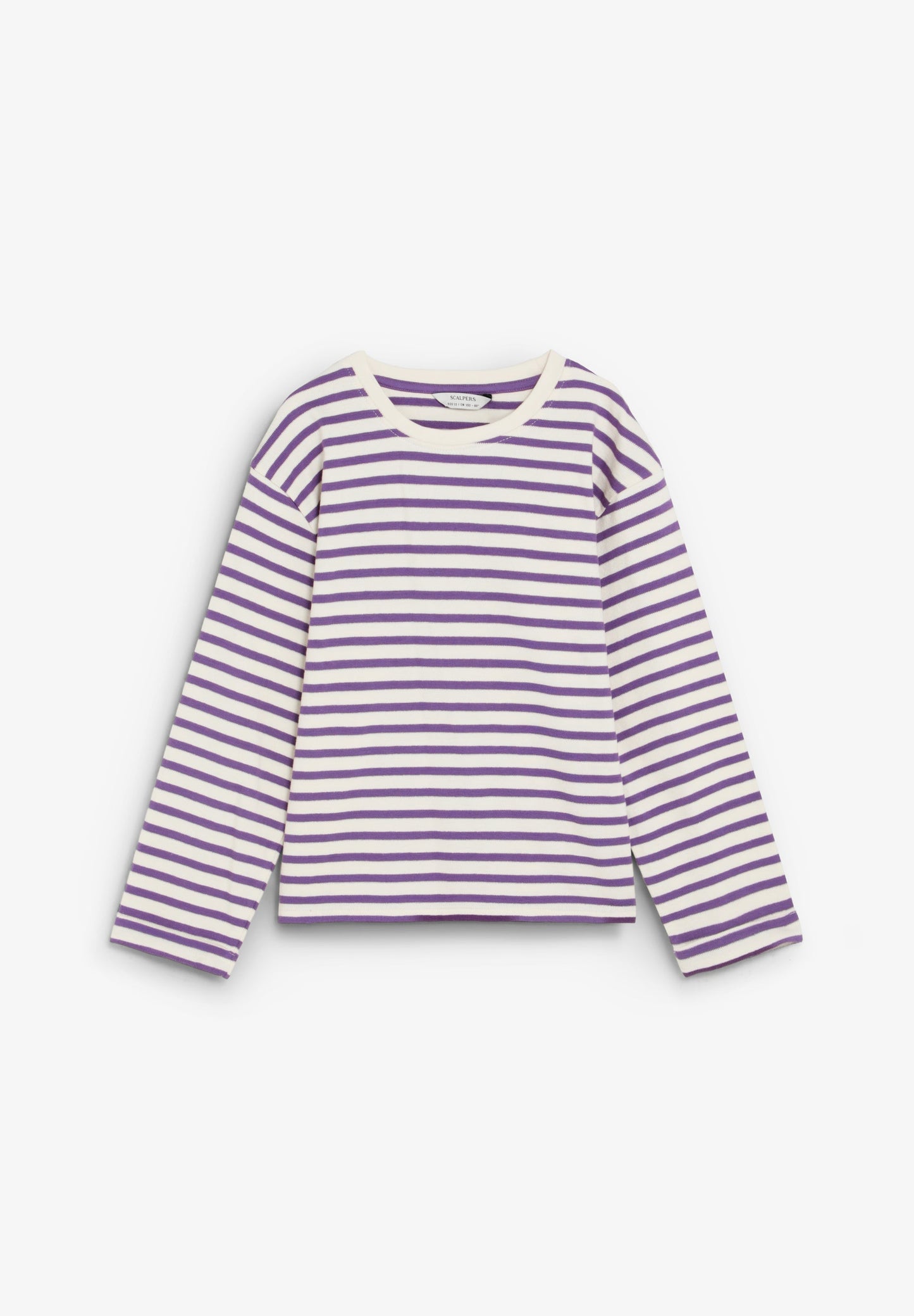 T-SHIRT MIT STREIFEN UND TOTENKOPF