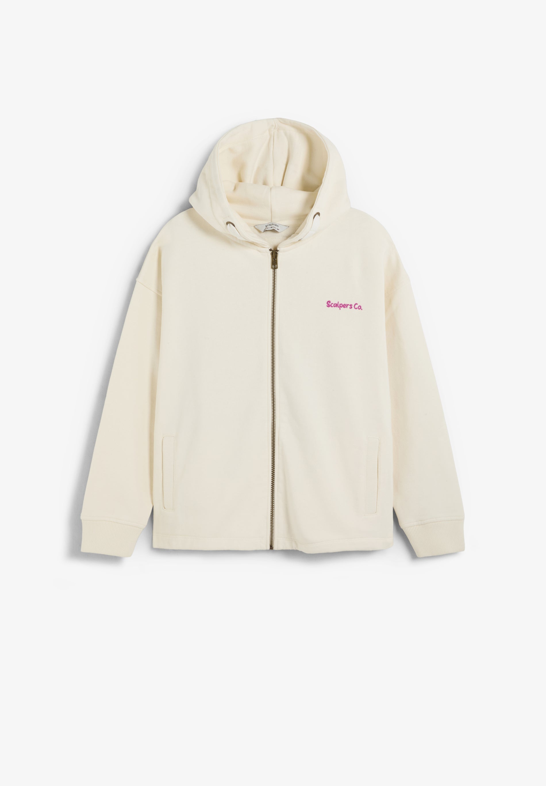 SCZEBRA PATCH ZIP HOODIE GIRLS