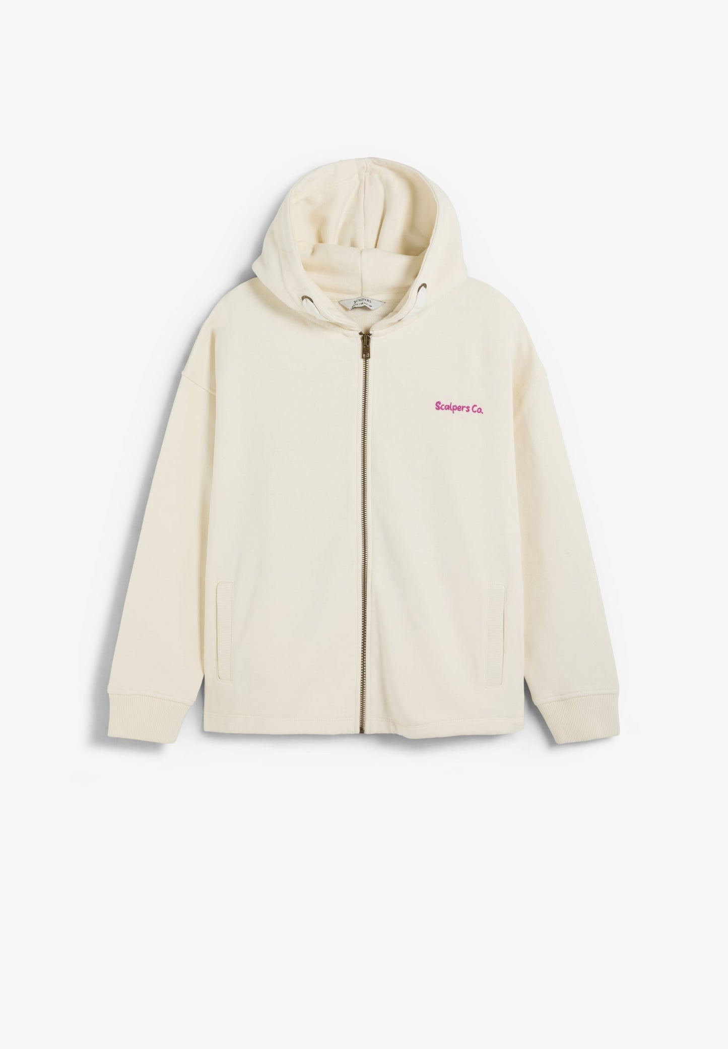 SCZEBRA PATCH ZIP HOODIE GIRLS