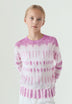 HOODY MIT ROSAFARBENEM TIE-DYE