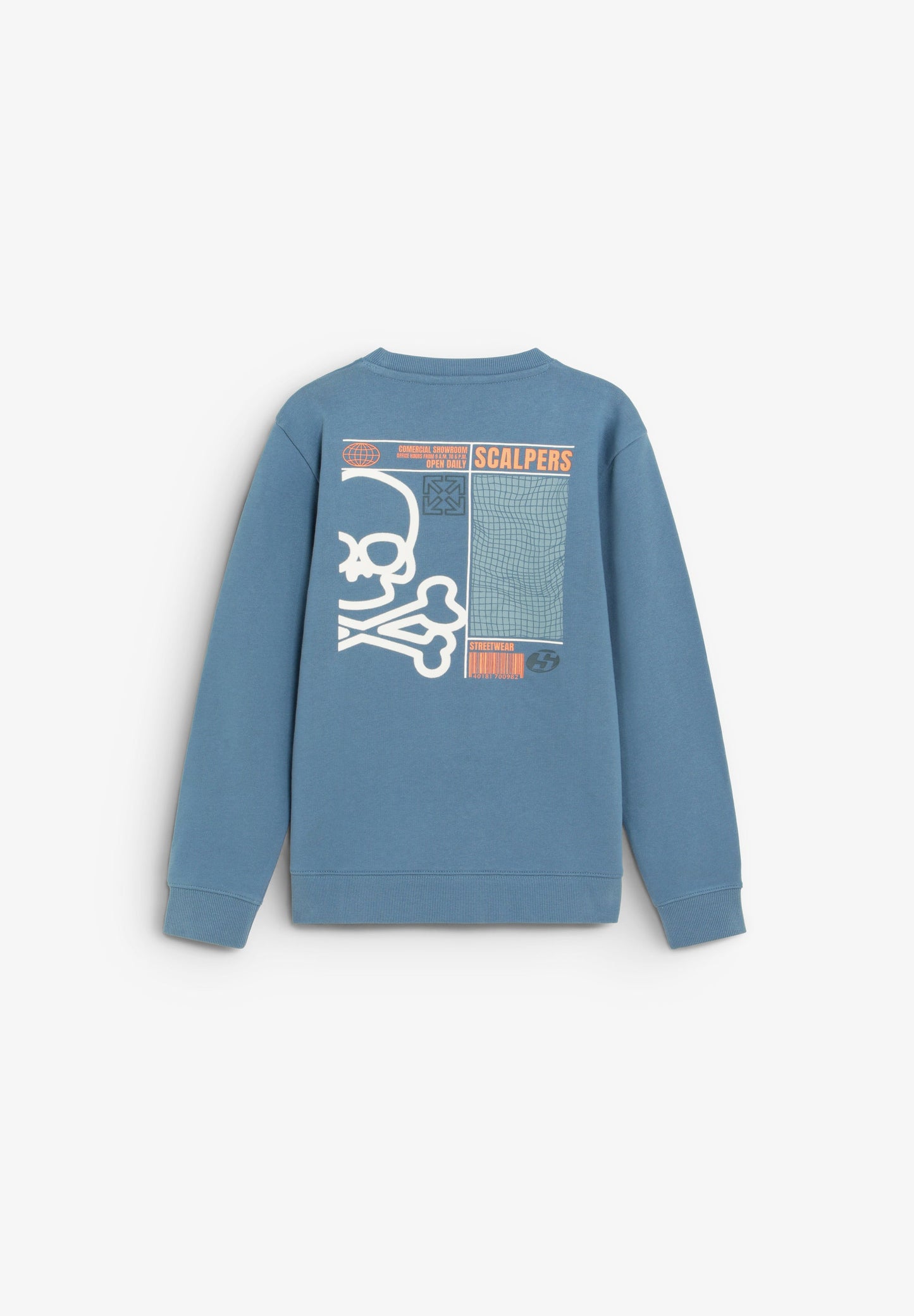 HOODY MIT TOTENKOPF-PRINT