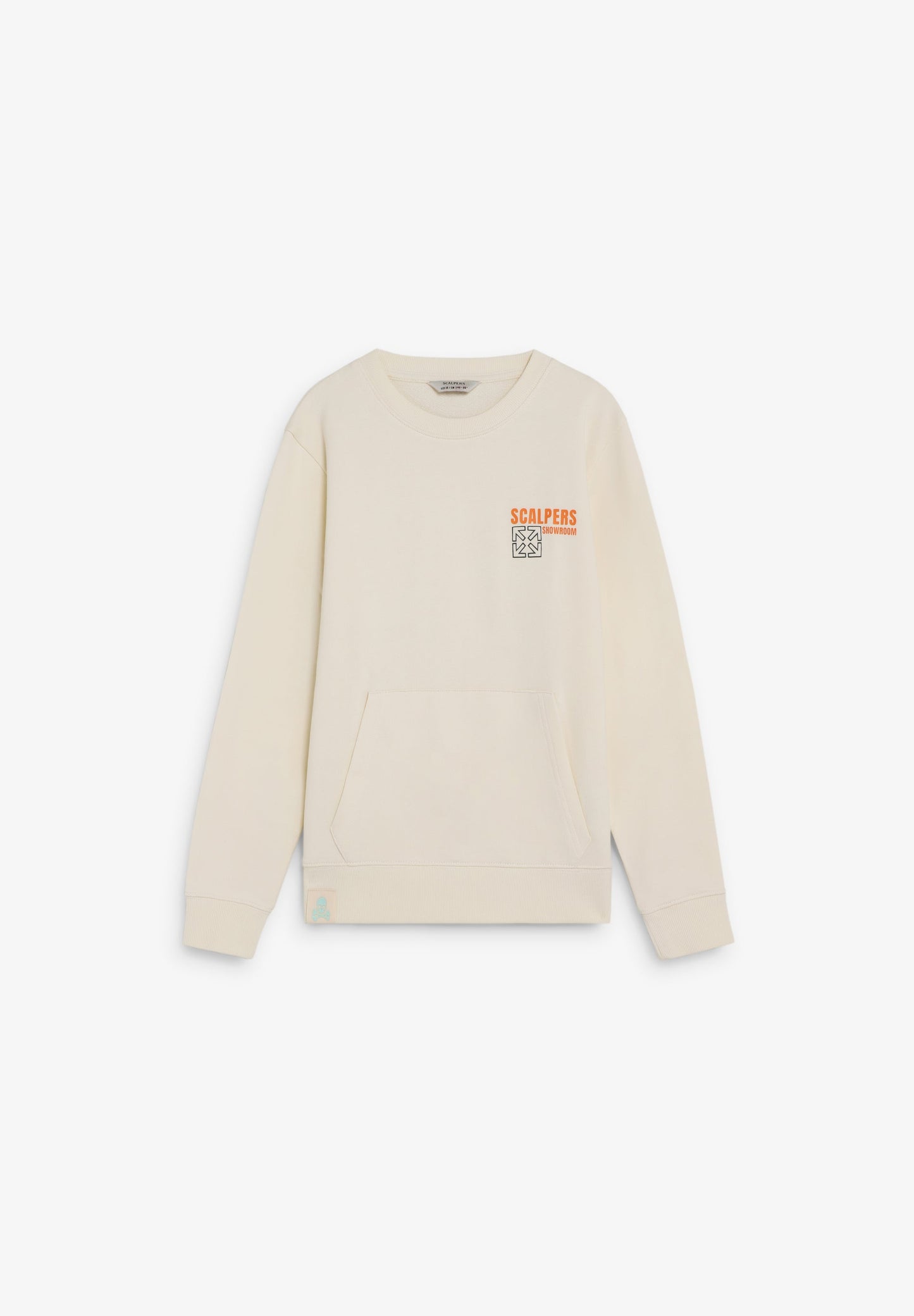 PRINTED SKULL HOODIE