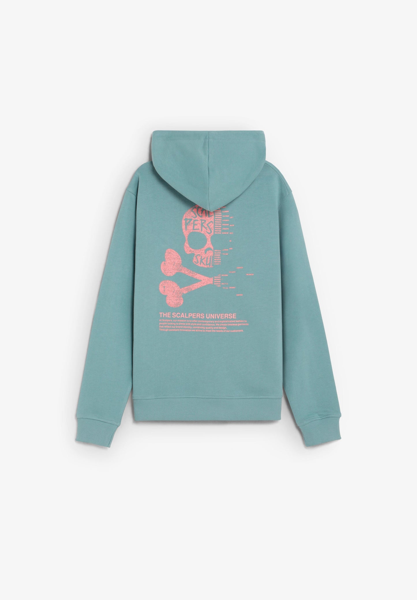 SKULL PRINT HOODIE