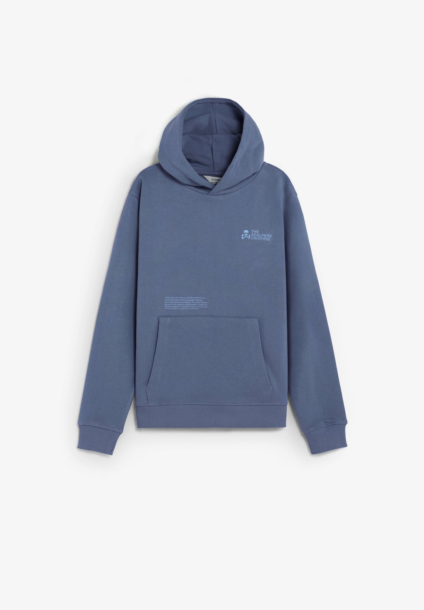 HOODY MIT KAPUZE UND TOTENKOPF-PRINT