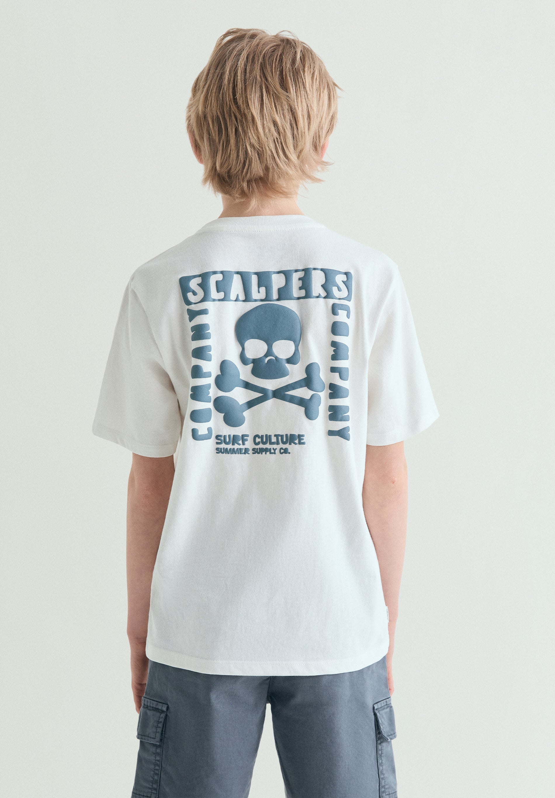 T-SHIRT SKULL IMPRIMÉ