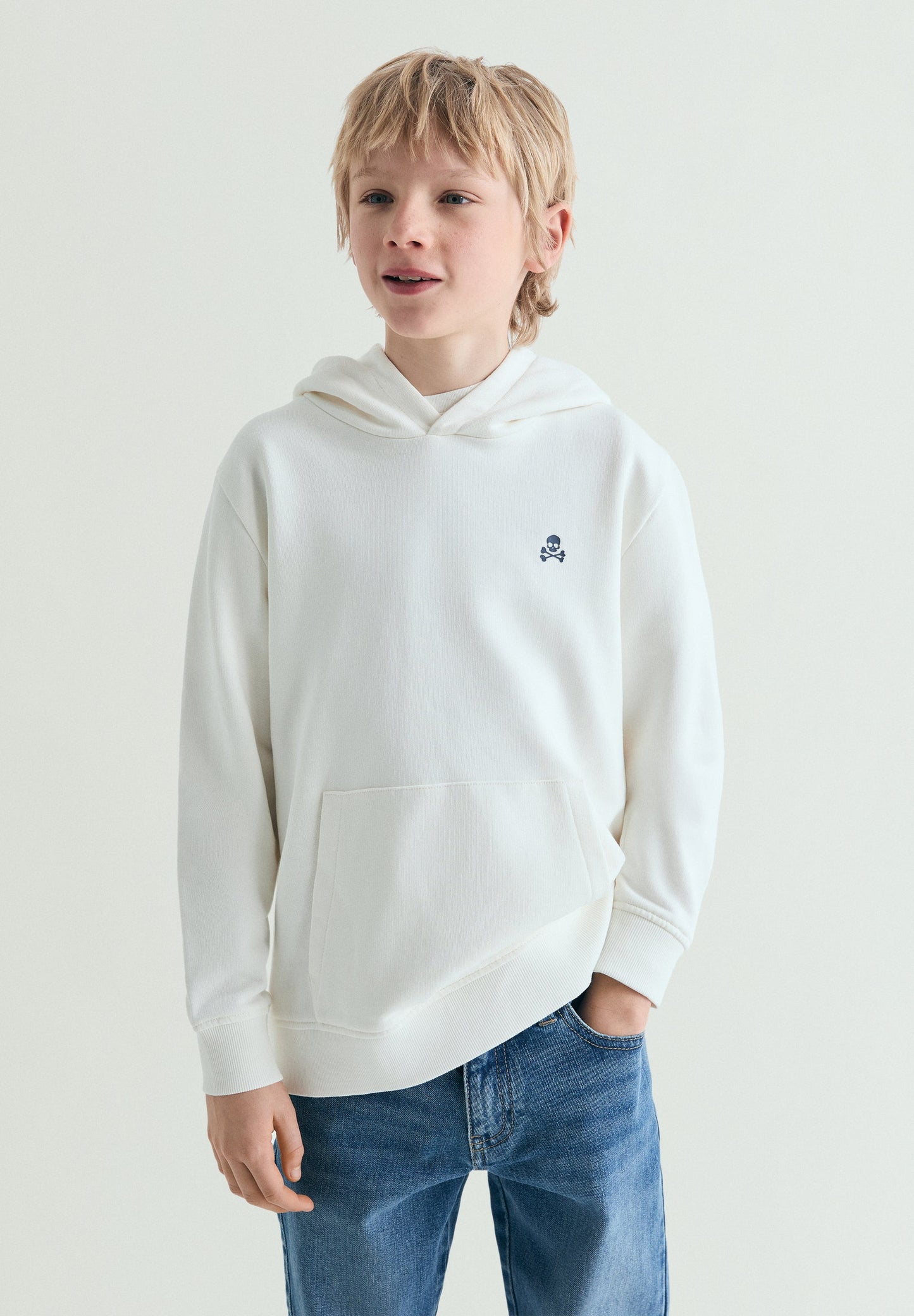 SARDINE PRINT HOODIE