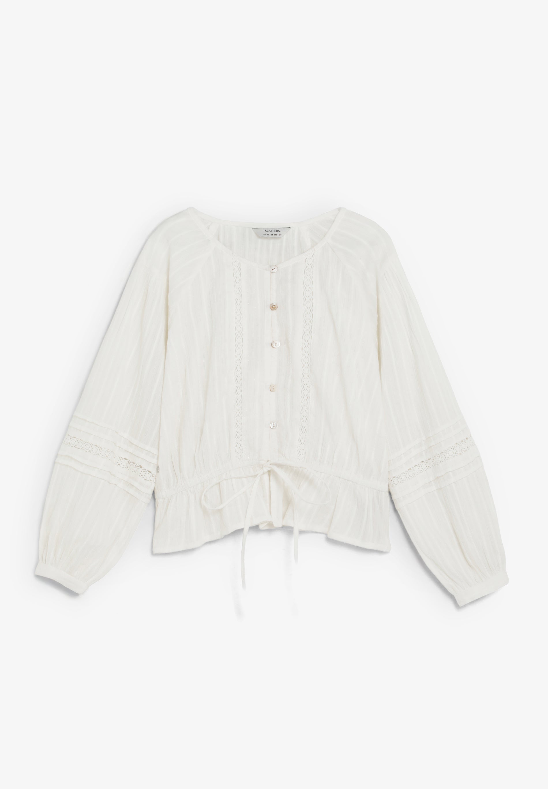 BLUSA ROMÁNTICA LAZO - Scalpers