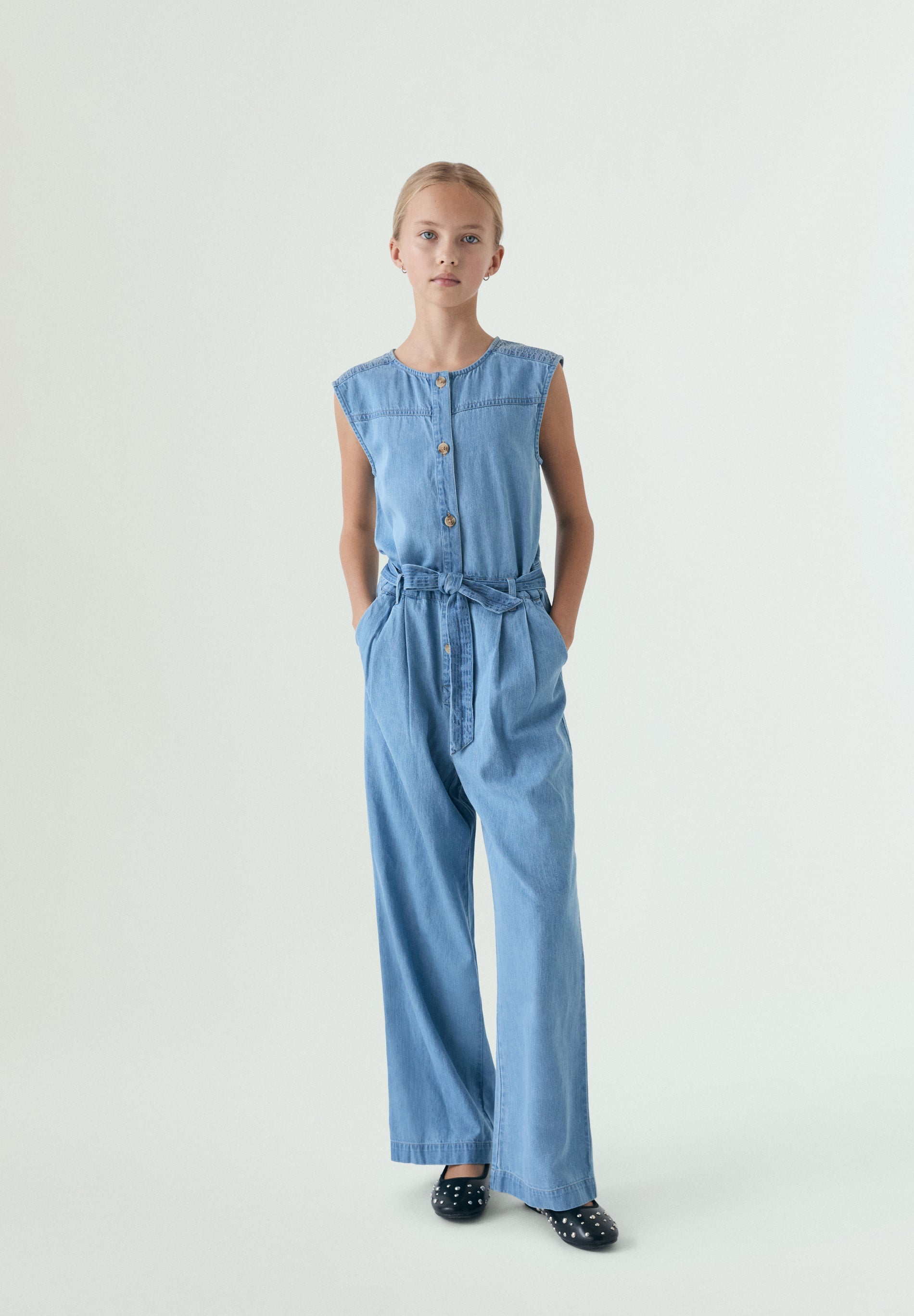 COMBINAISON DENIM BOUTONS