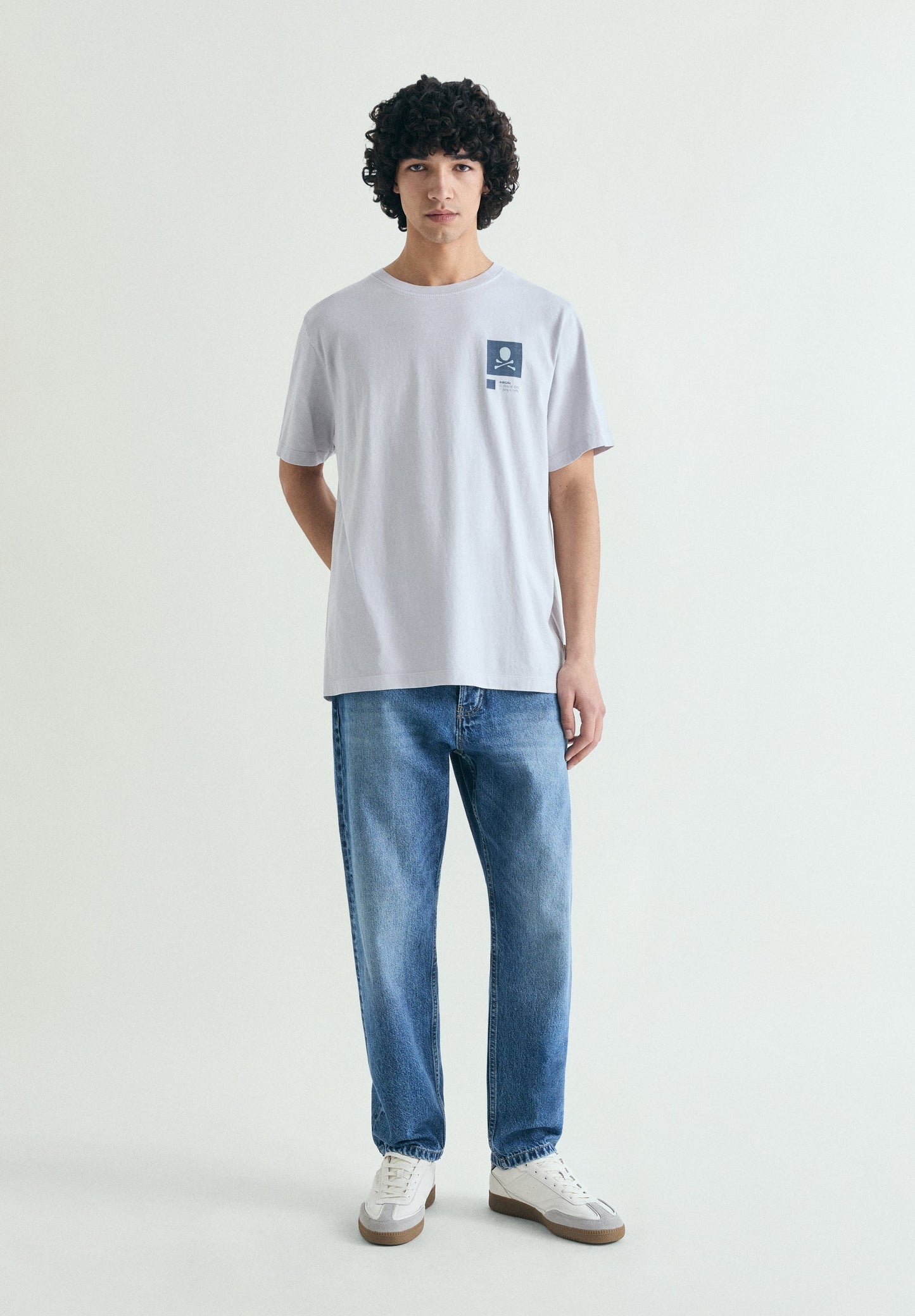 FADED PRINT T-SHIRT
