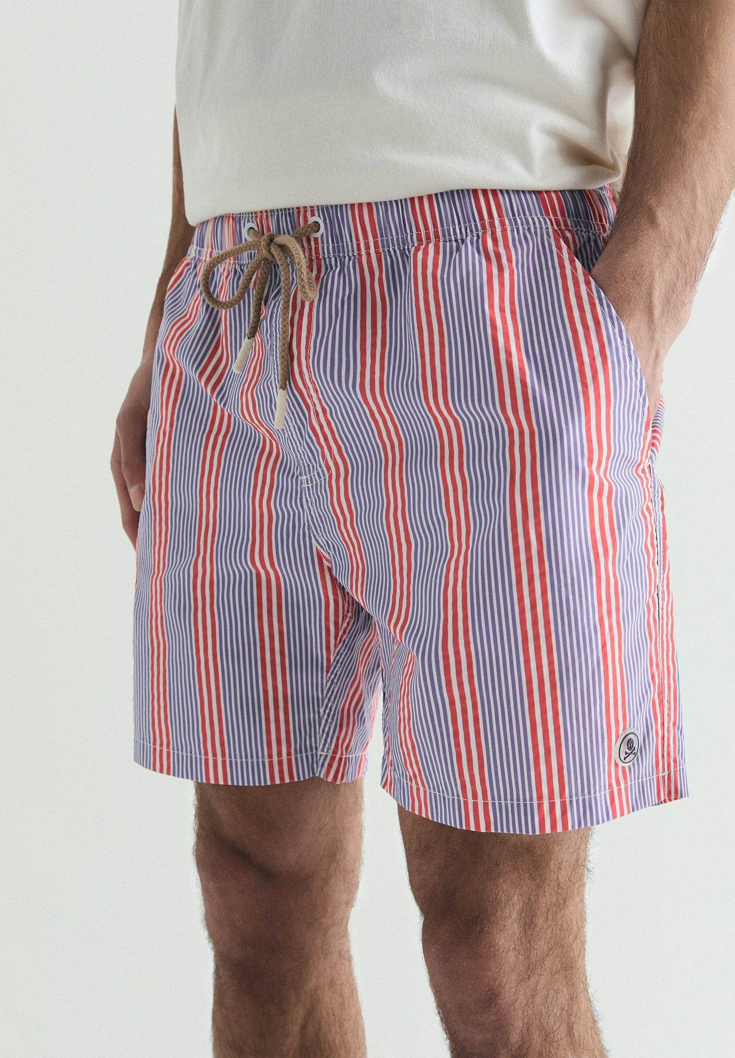 COSTUME DA BAGNO STAMPATO TESCHI