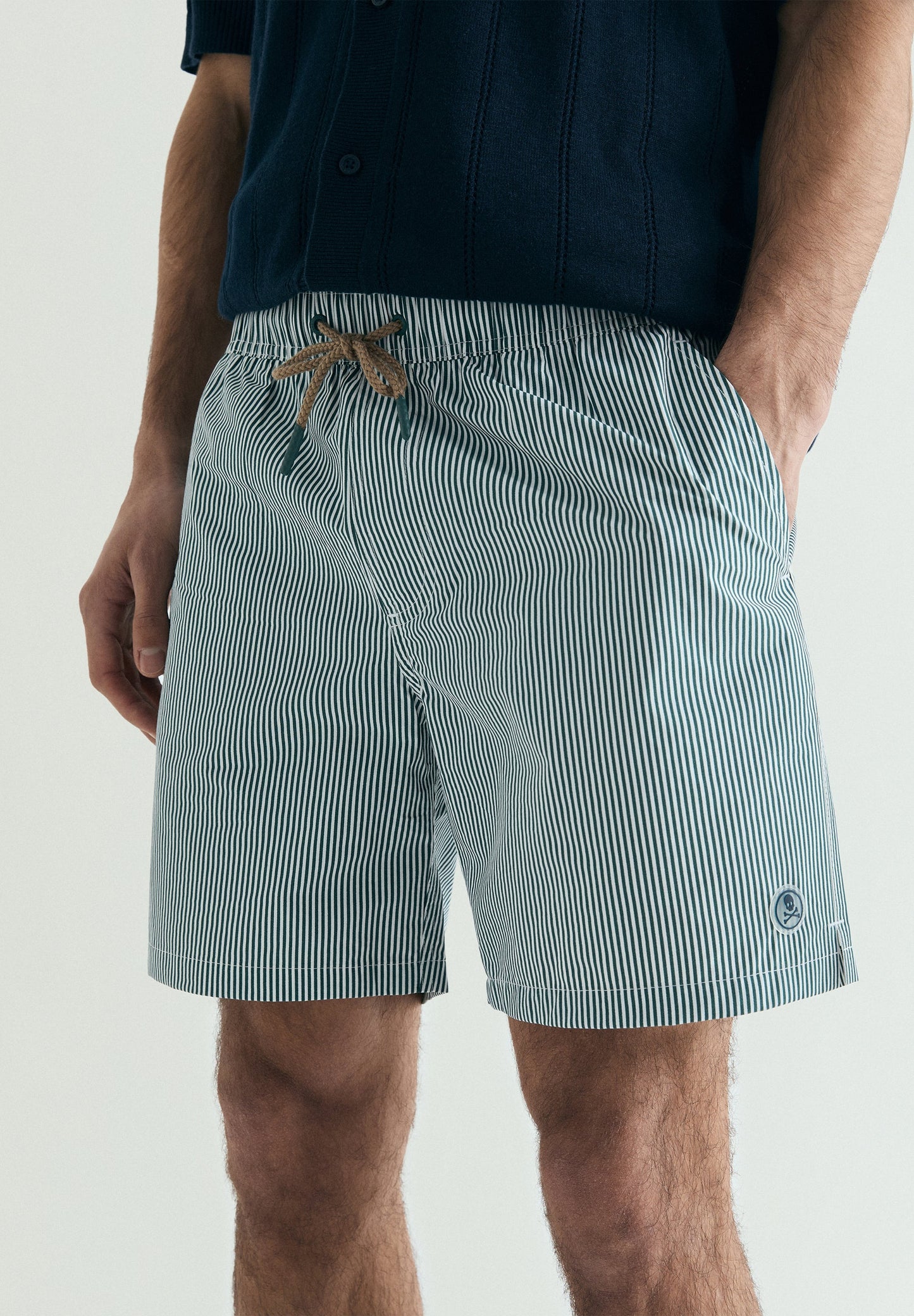 COSTUME DA BAGNO STAMPATO TESCHI