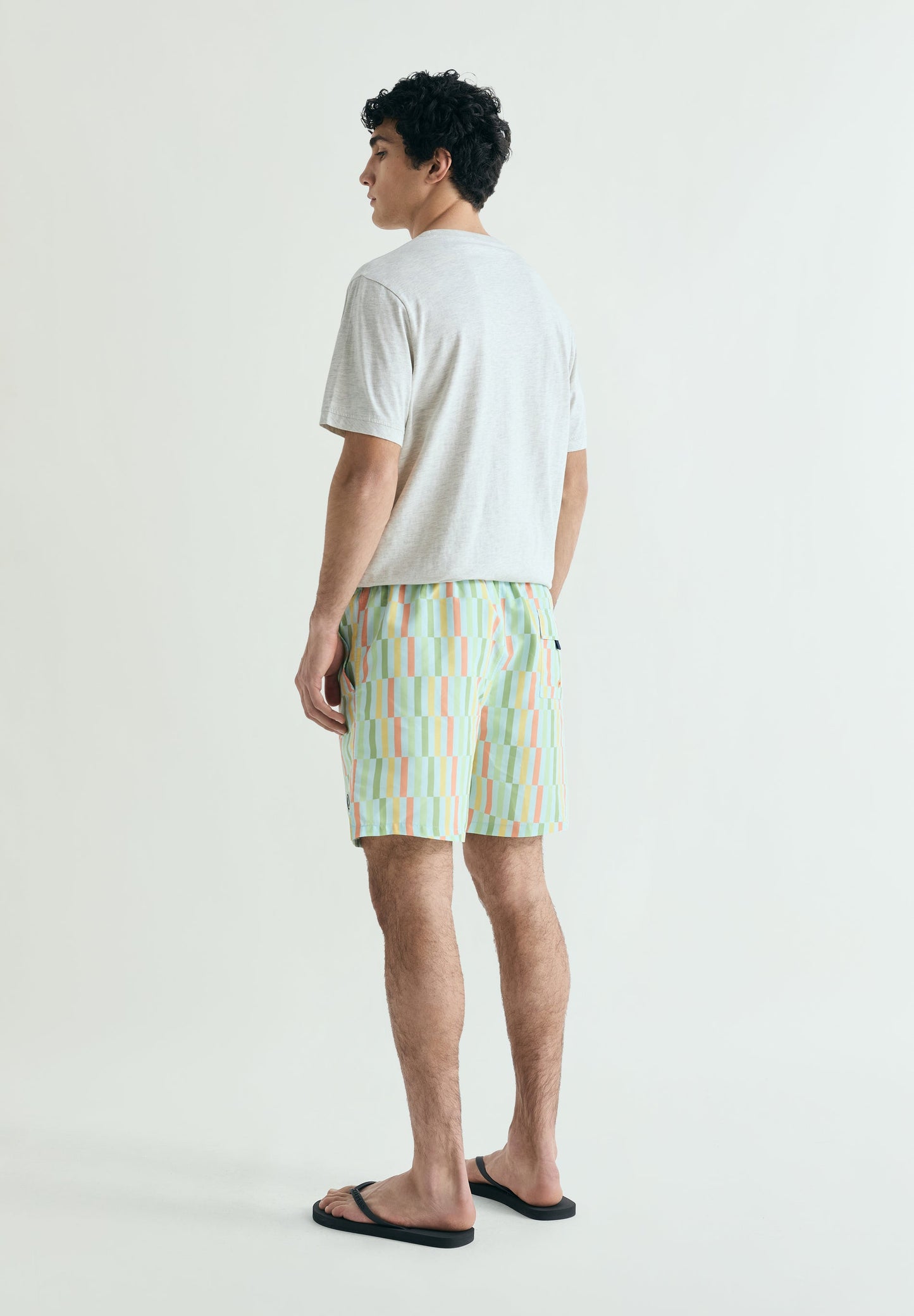 BADEANZUG MIT MEHRFARBIGEM PRINT