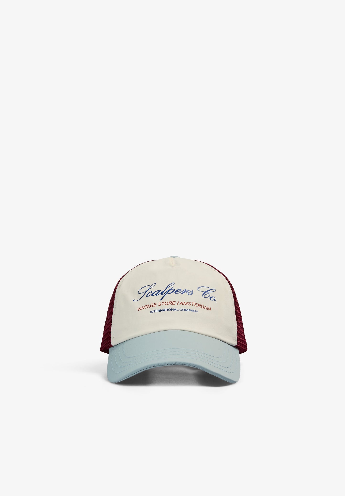 TRUCKER-CAP IN KONTRASTFARBEN
