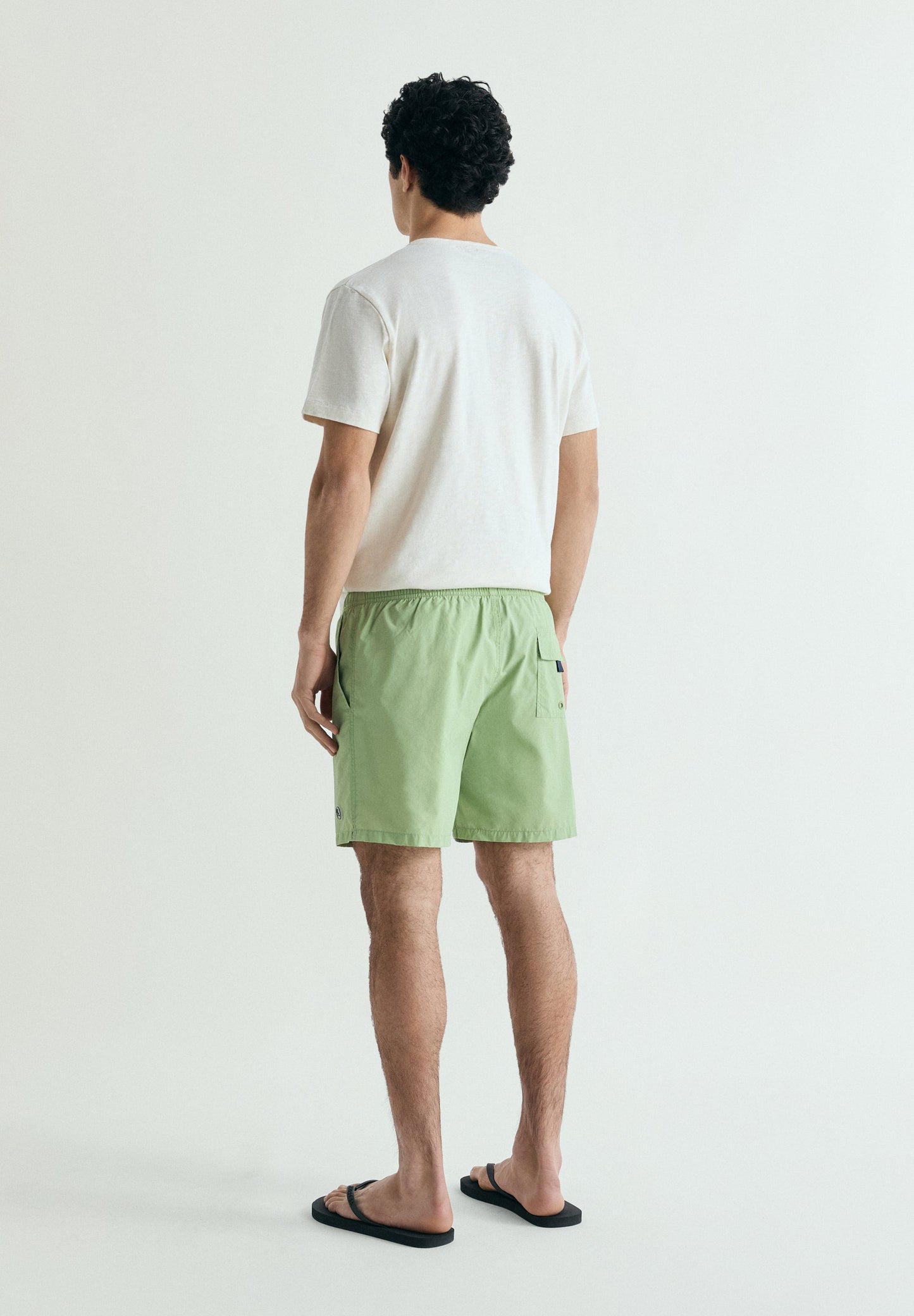 BASIC SWIMMING TRUNKS WITH POCKET