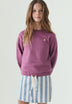 ADJUSTABLE DRAWSTRING SWEATSHIRT