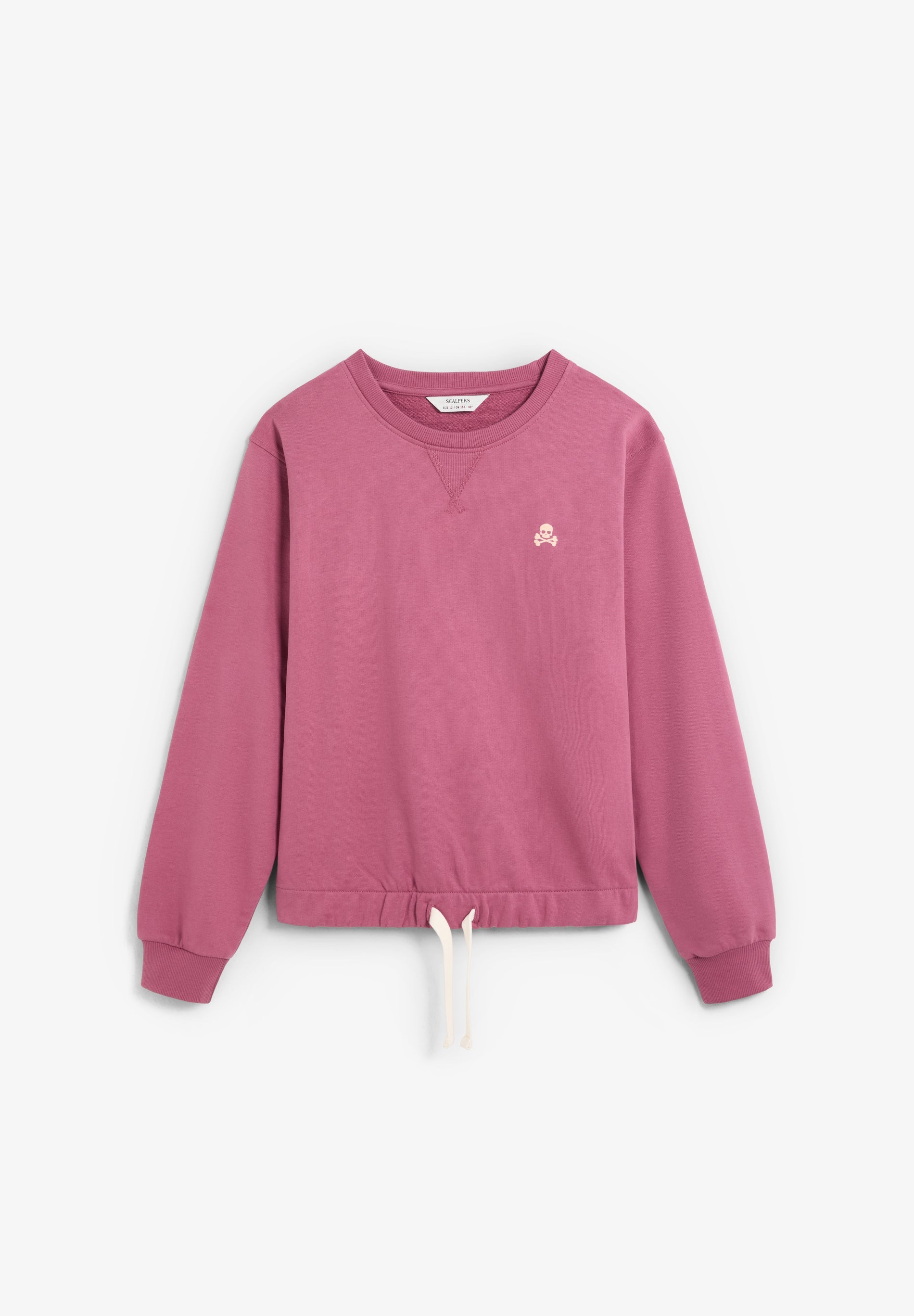 ADJUSTABLE DRAWSTRING SWEATSHIRT