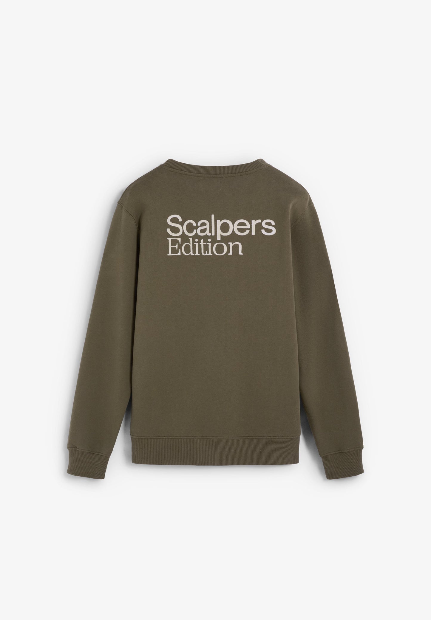 BASIC-HOODY MIT PRINT AUF DEM RÜCKEN