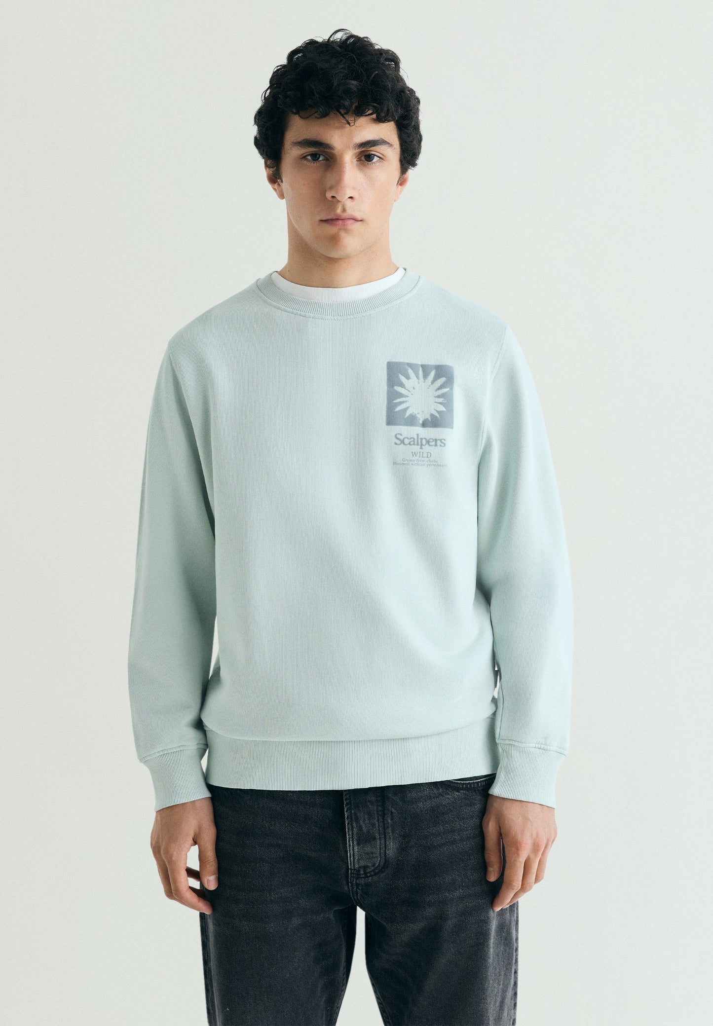 RELAXED FIT PRINTED SWEATSHIRT