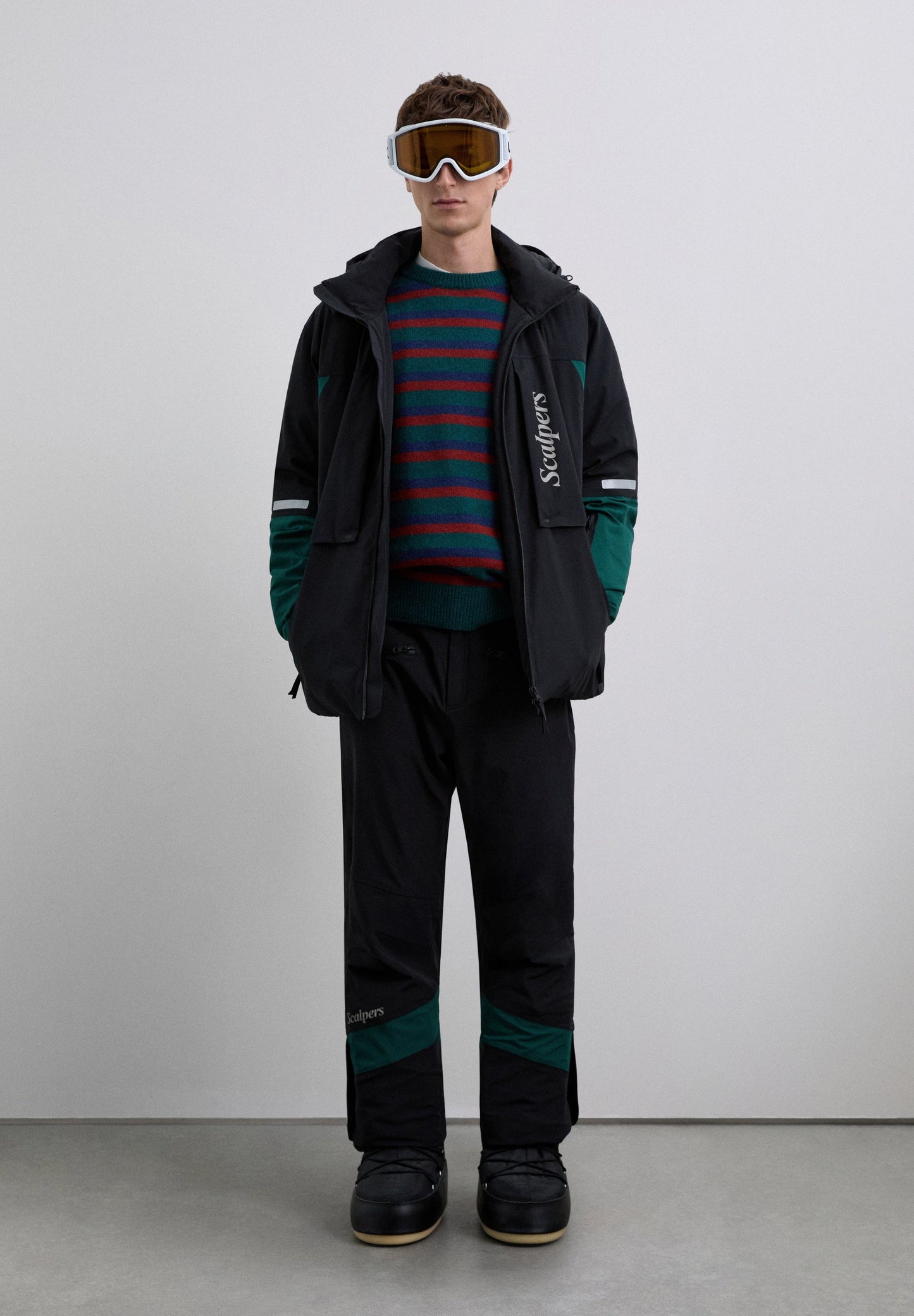 TECHNICAL FABRIC SKI TROUSERS