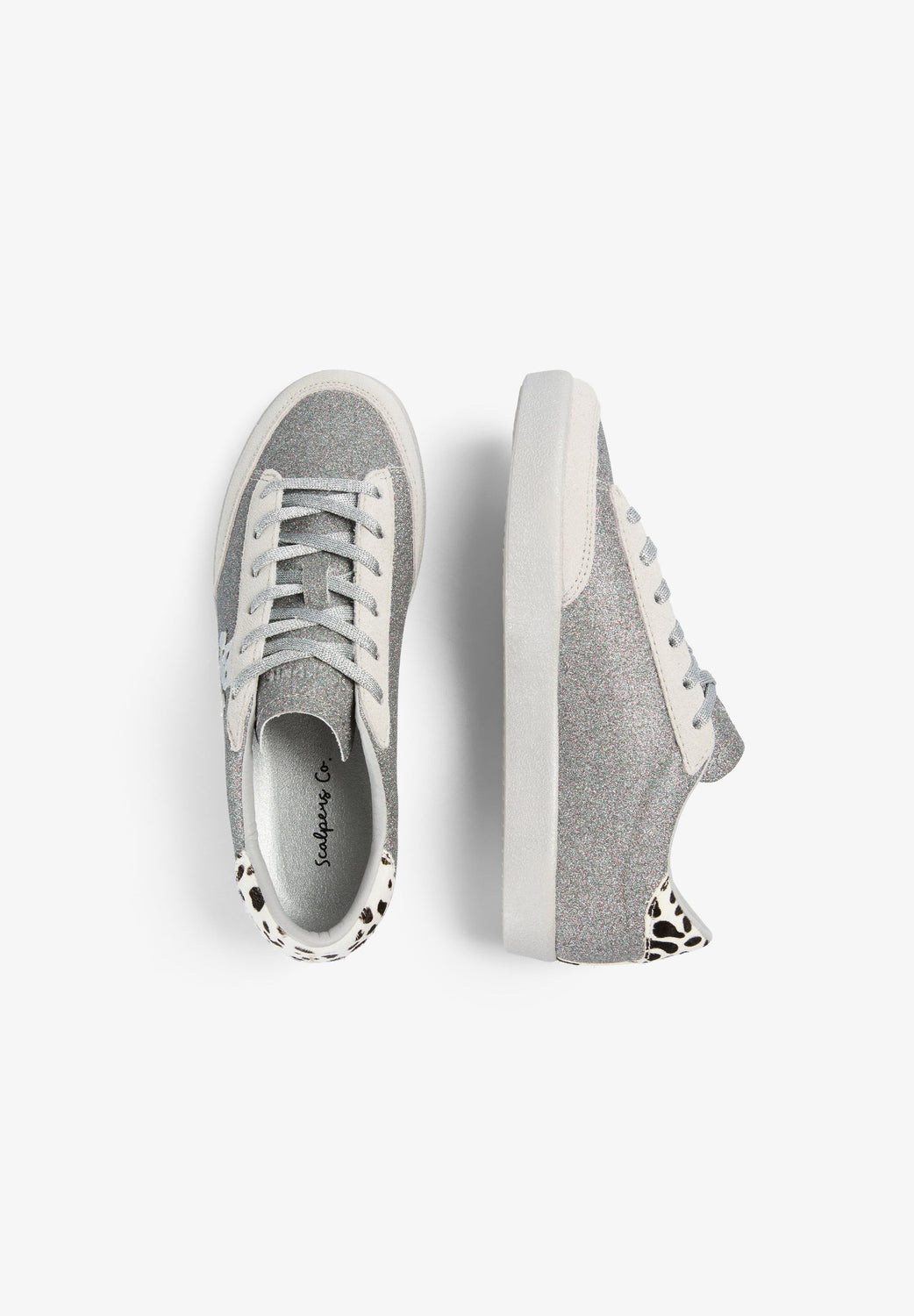 ZAPATILLA GLITTER ANIMAL PRINT - Scalpers