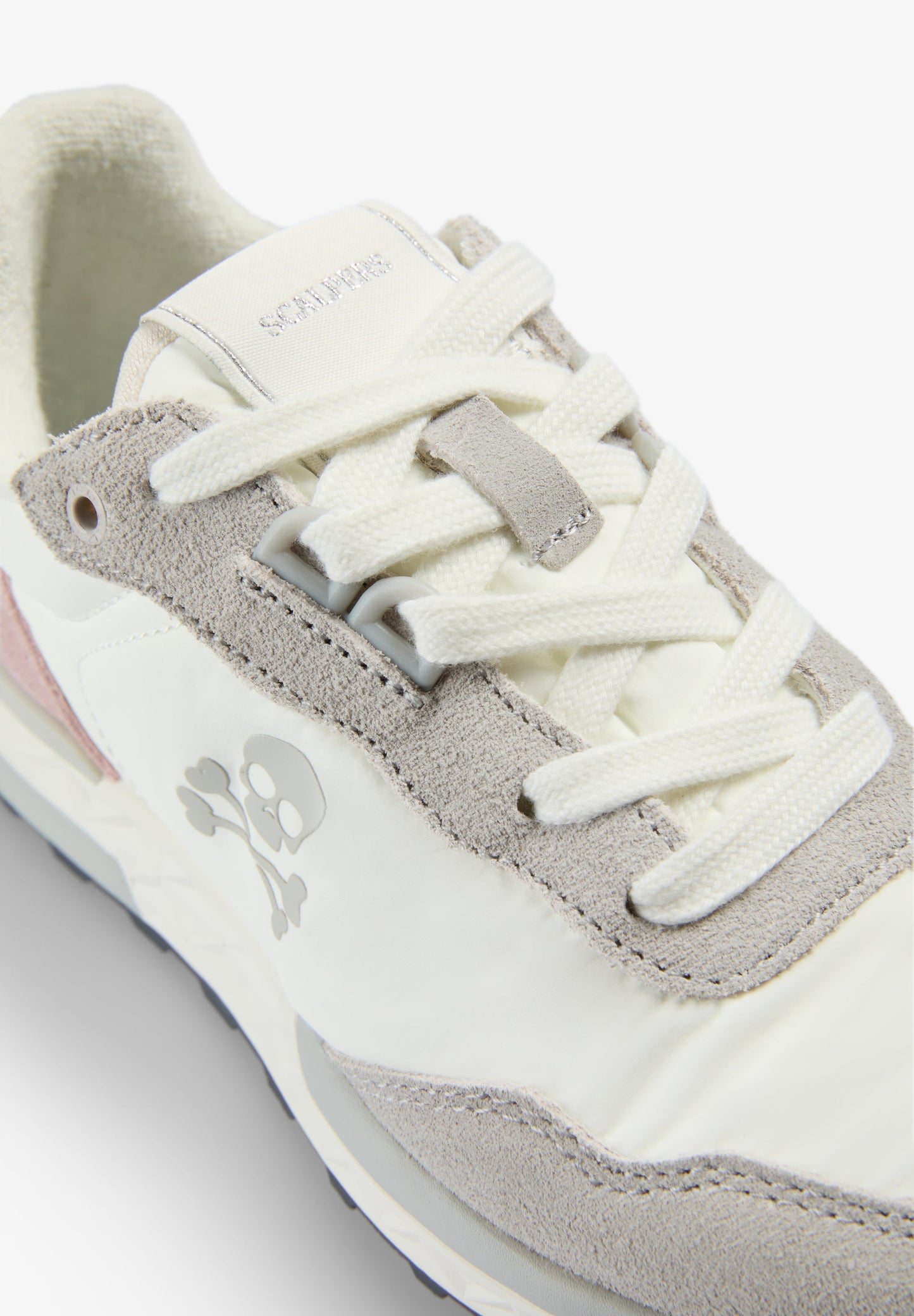 CONTRAST SPLIT SUEDE SNEAKERS