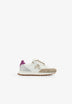 SNEAKER AUS FARBLICH ABGESETZTEM RAULEDER