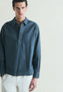 POLO CHEMISE LIN LOOSE FIT