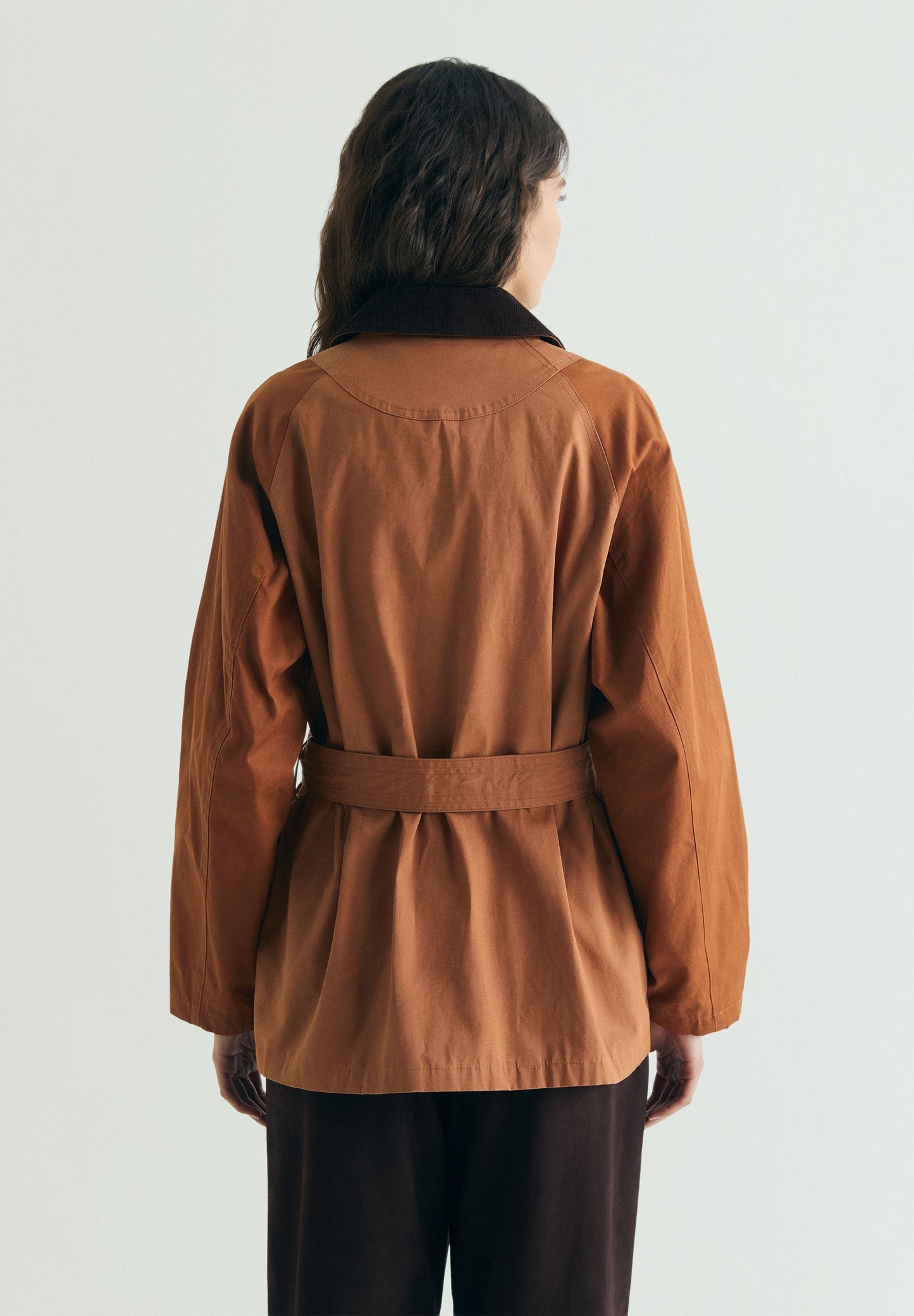 VESTE CIRÉE BICOLORE