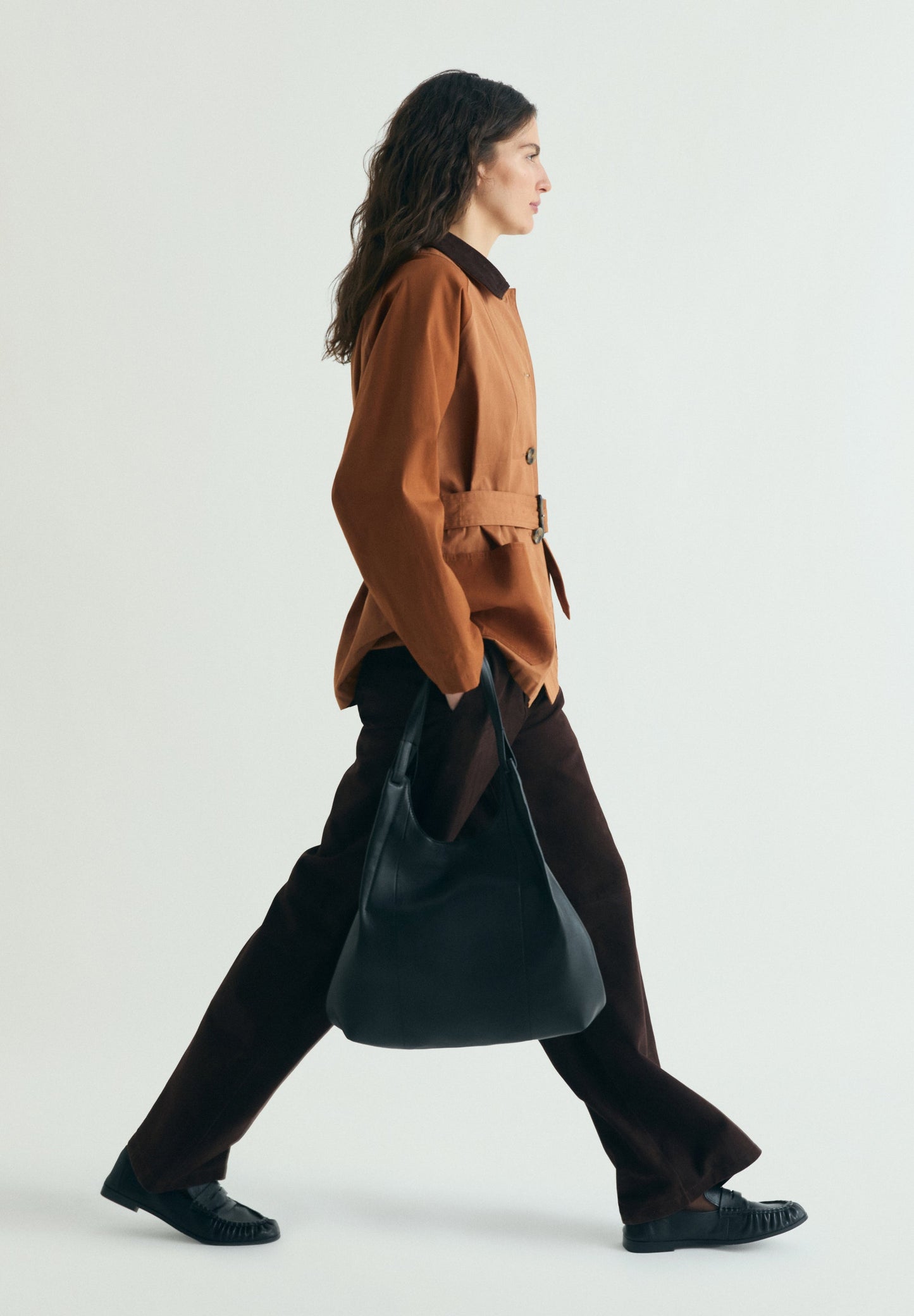 VESTE CIRÉE BICOLORE