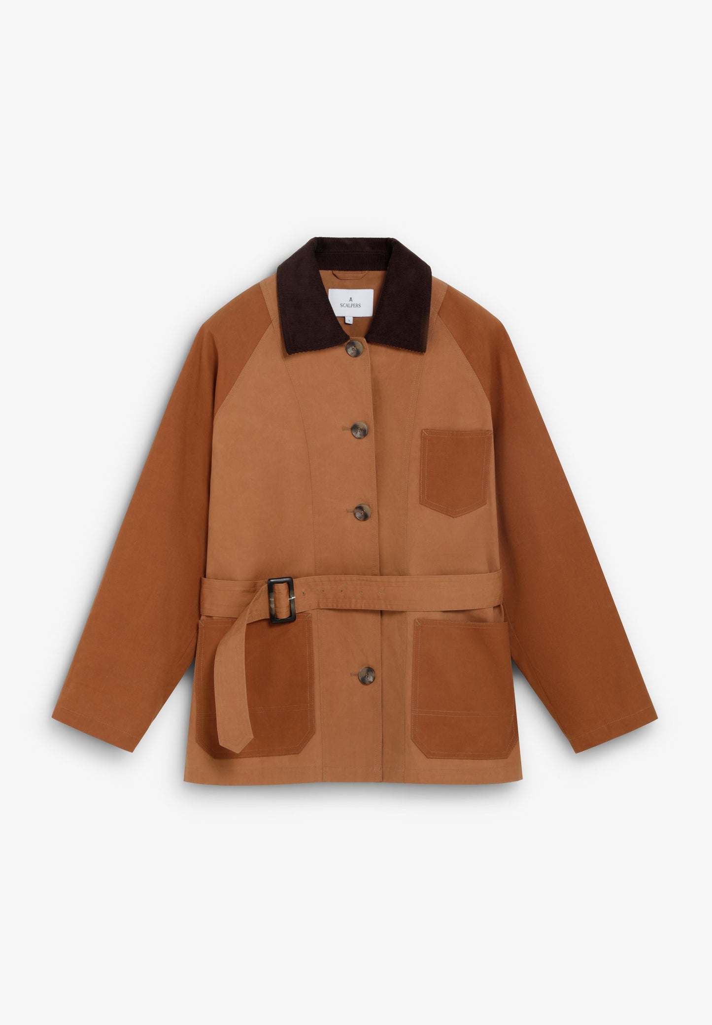 VESTE CIRÉE BICOLORE