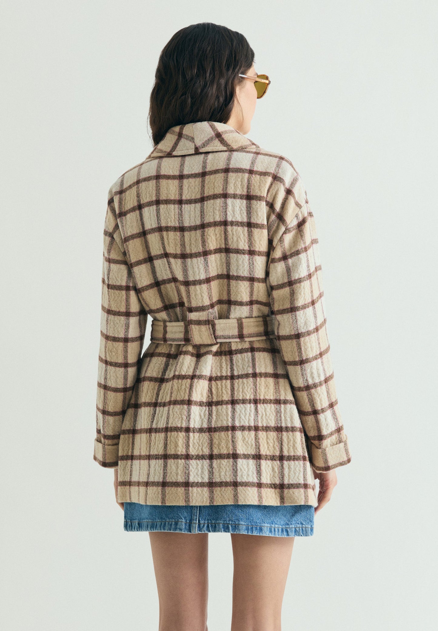 MANTEAU CARREAUX