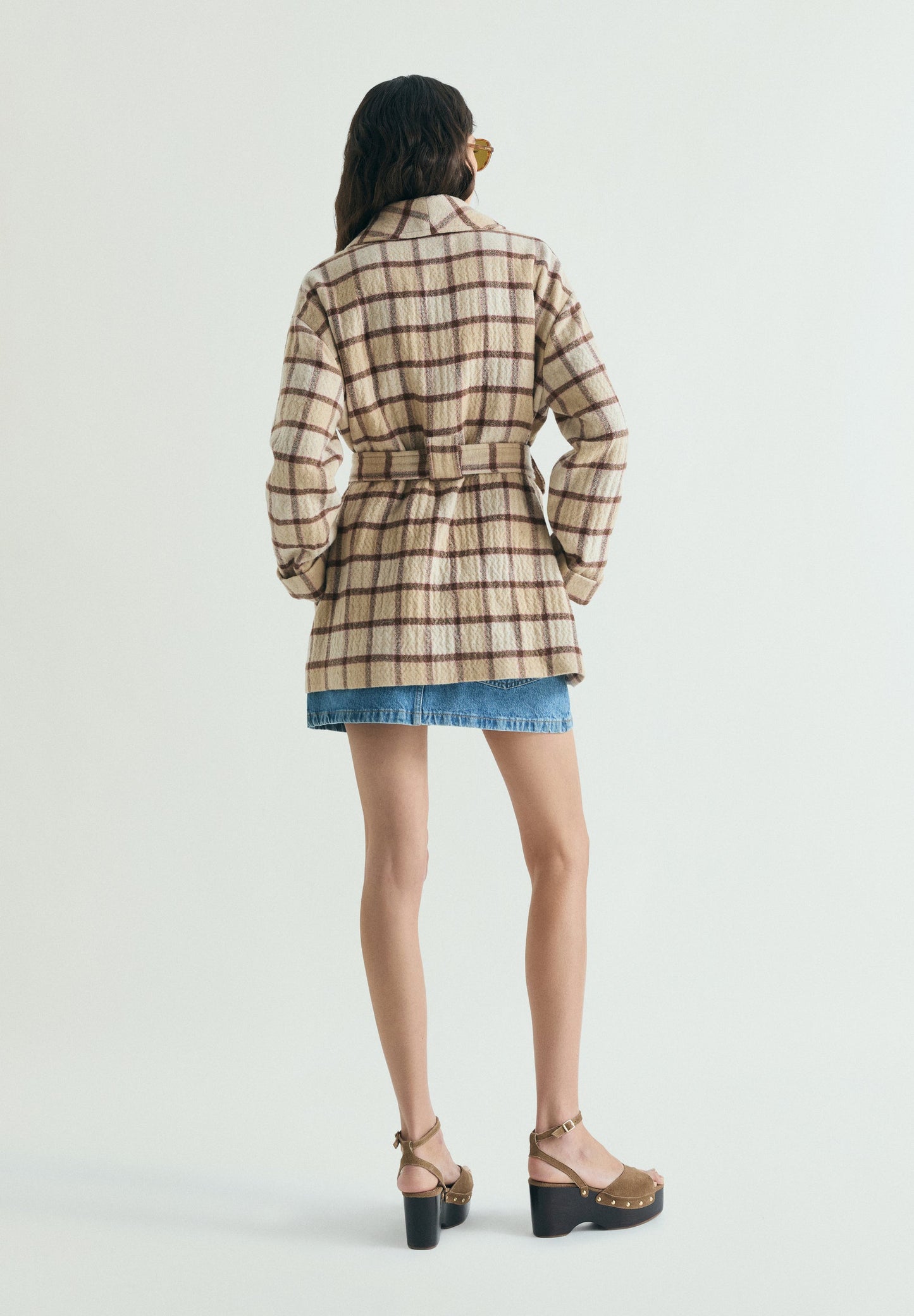 MANTEAU CARREAUX